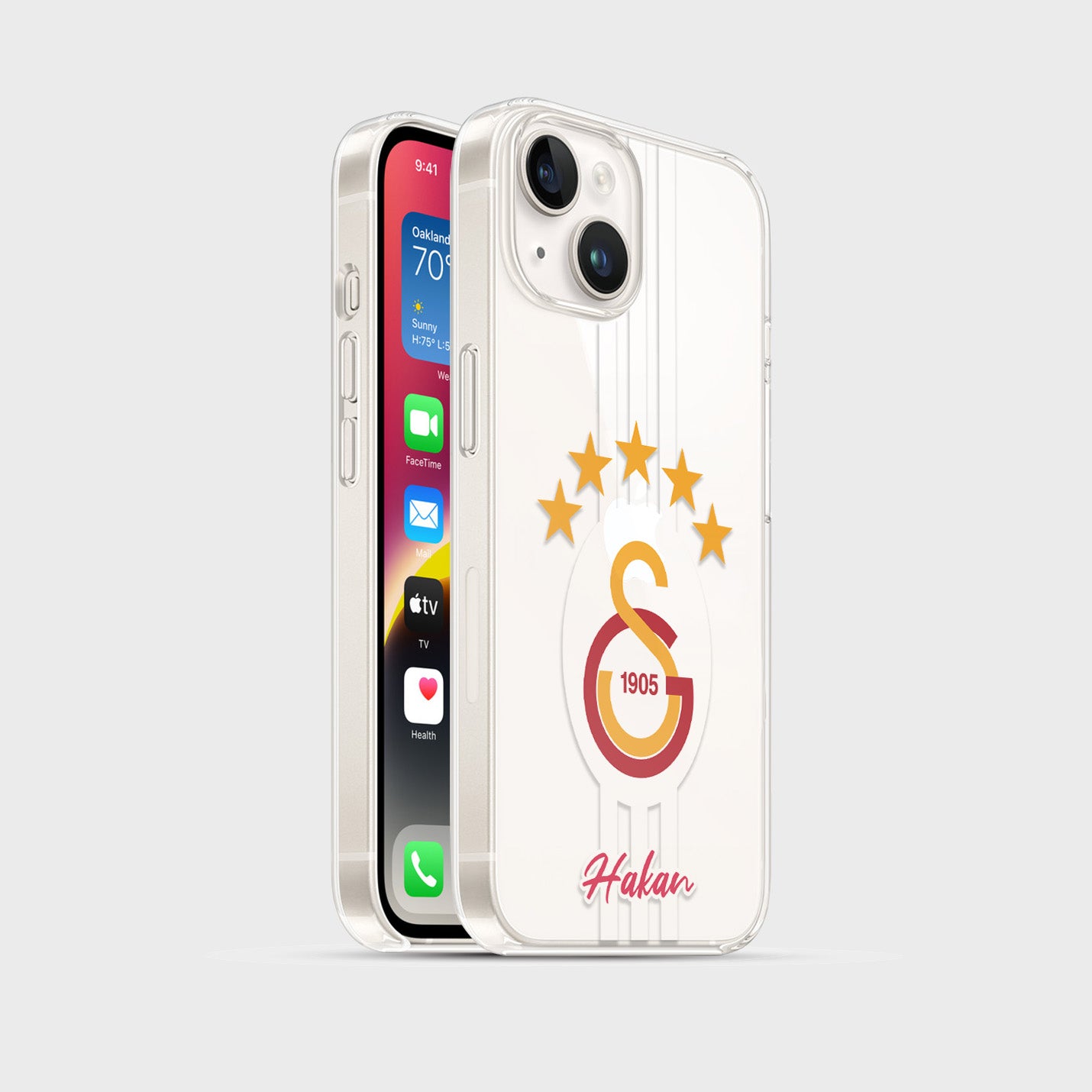 Galatasaray Hülle mit Wunschname - 1instaphone