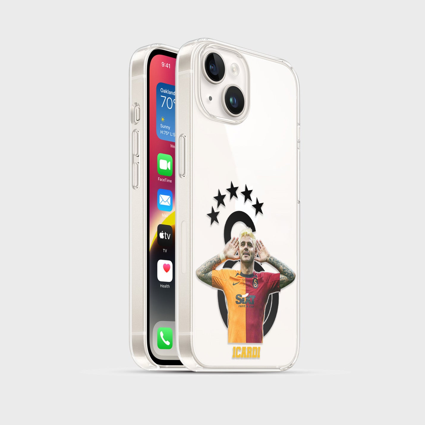Mauro Icardi Galatasaray Hülle mit Wunschname - 1instaphone