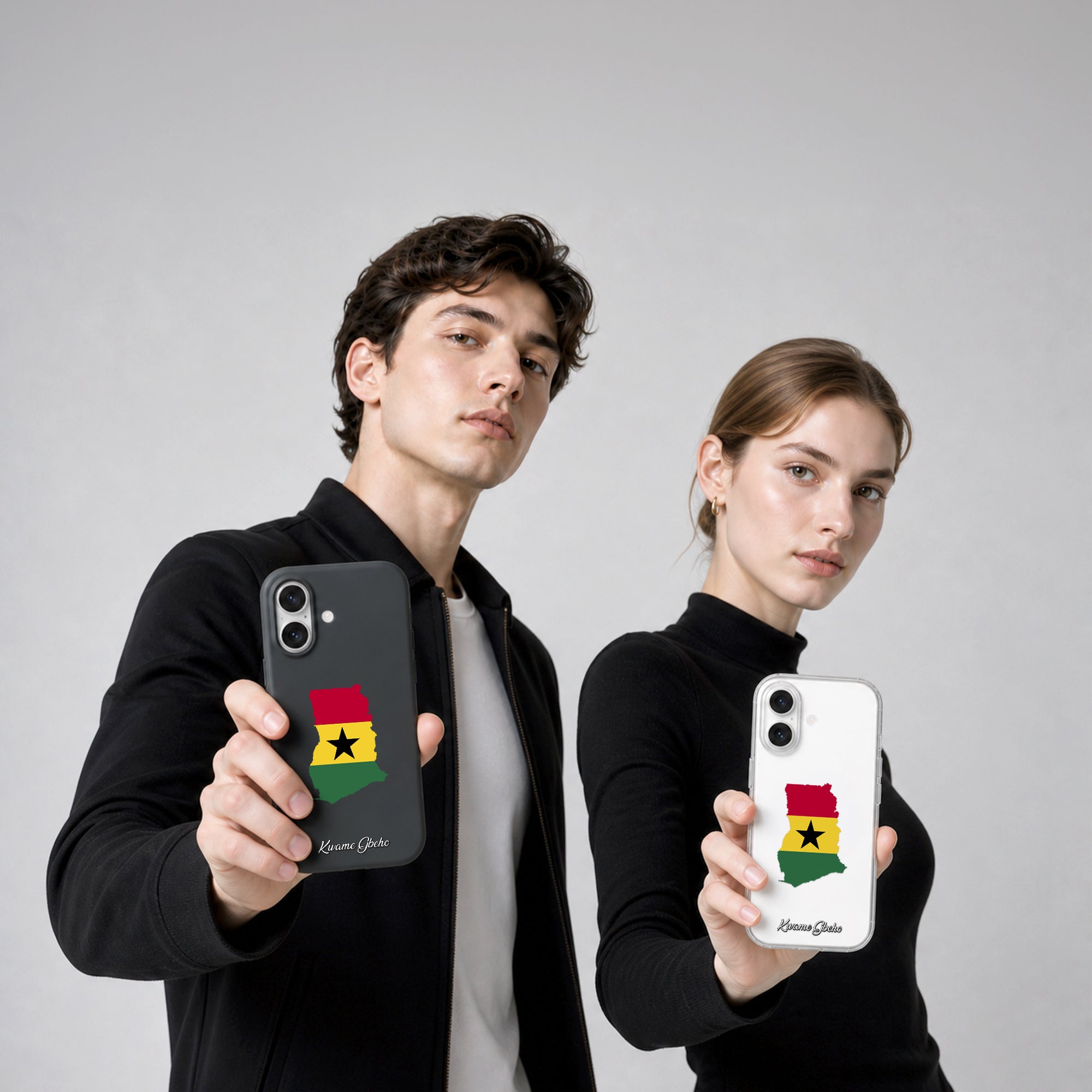 Handyhüllen mit Flagge - Ghana - 1instaphone