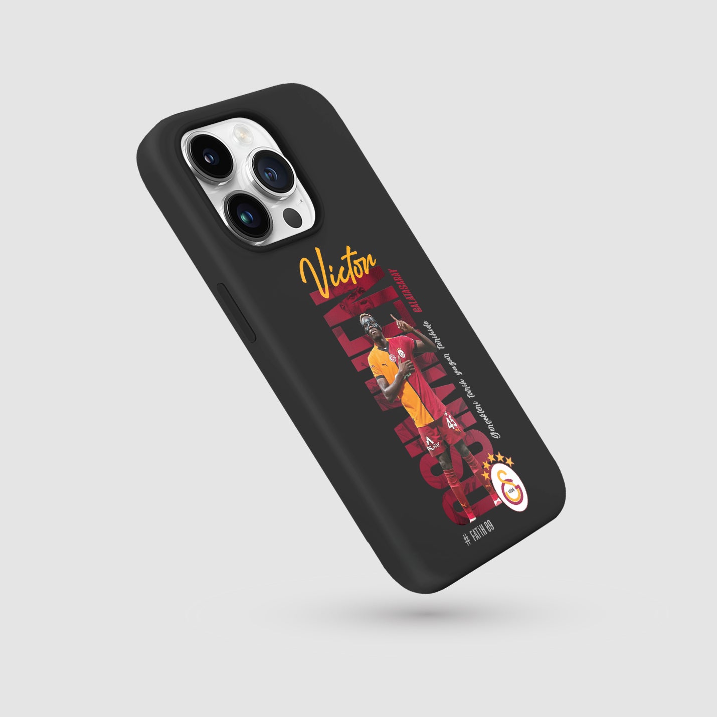 Personalisierte Galatasaray Handyhülle - Şampiyon 2025 Streifen Gold Rot Logo (Kopya) (Kopya) (Kopya) (Kopya) (Kopya) (Kopya) - 1instaphone