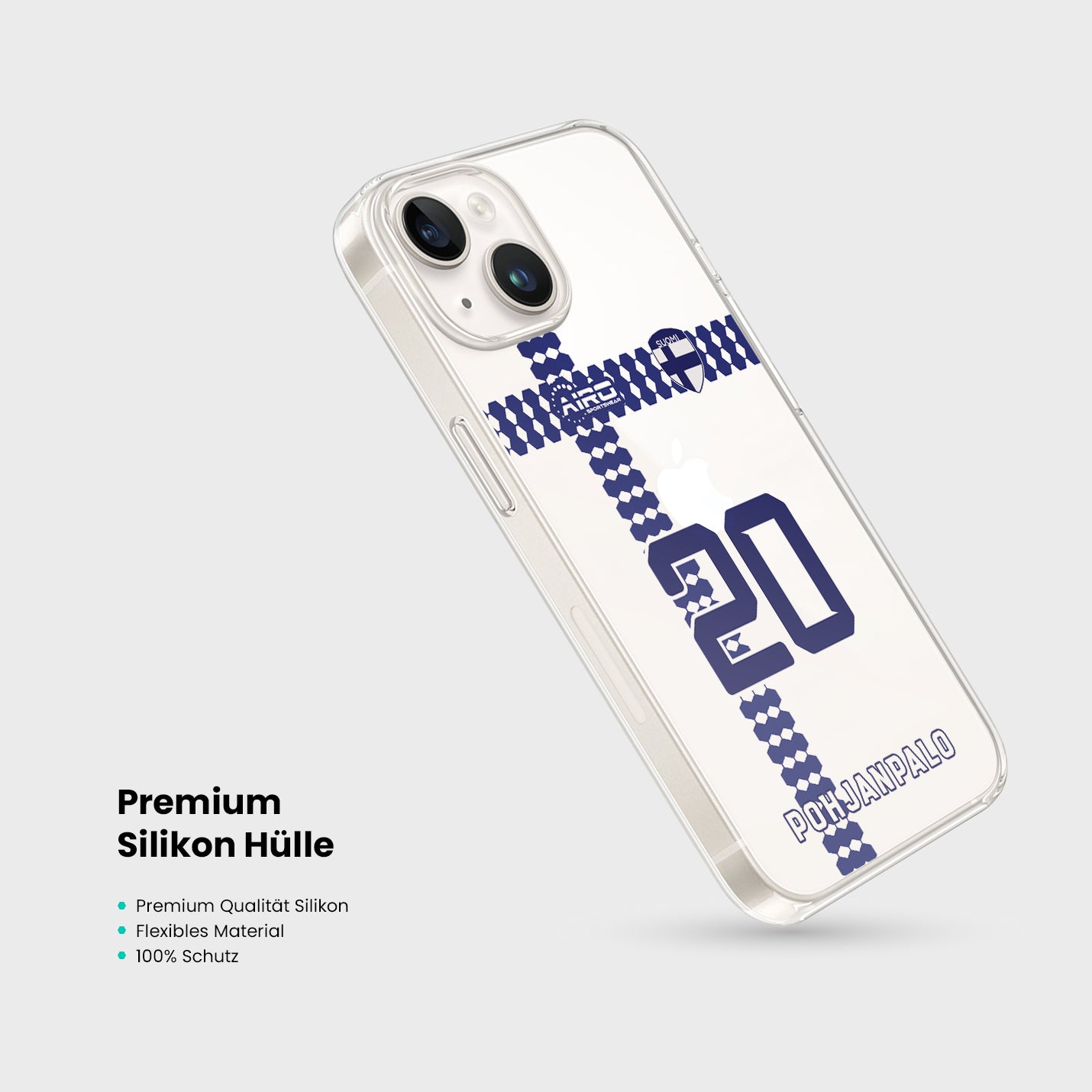 Finnland Handyhülle EM 2024 - 1instaphone