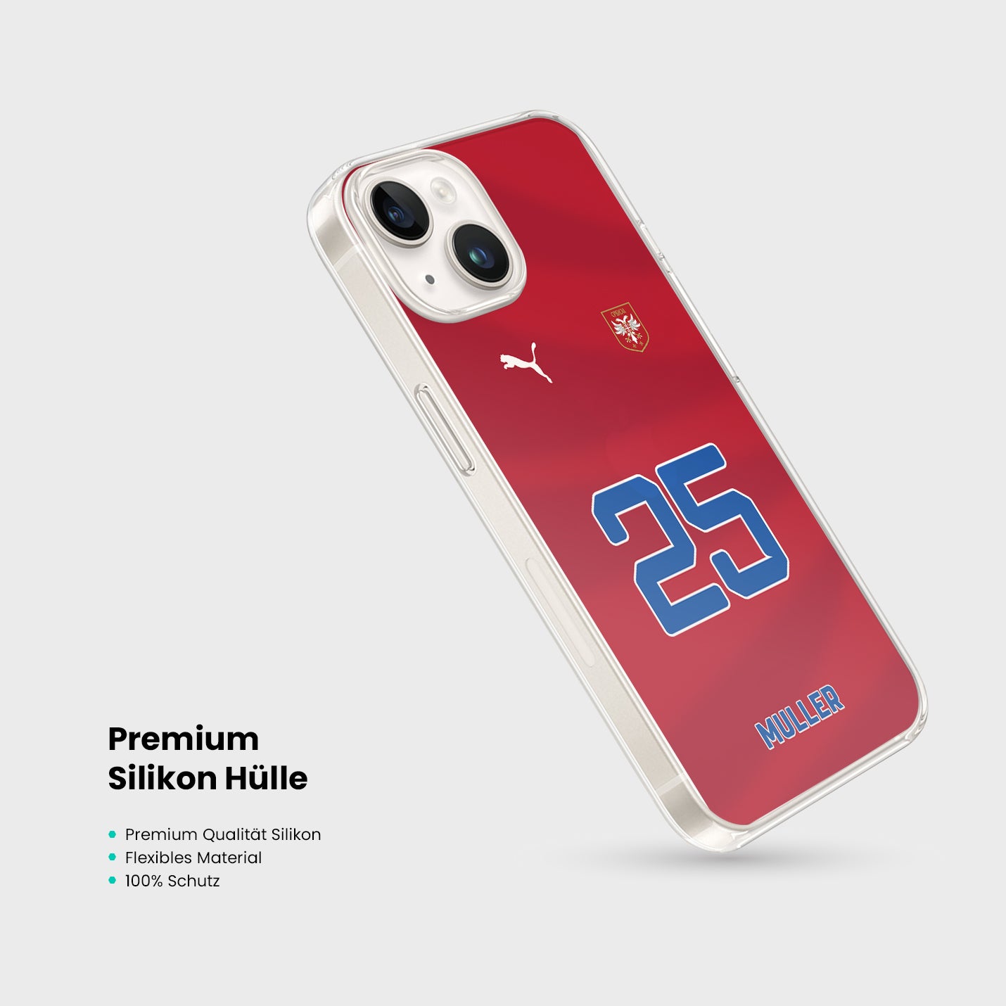 Serbien Handyhülle EM 2024 - 1instaphone