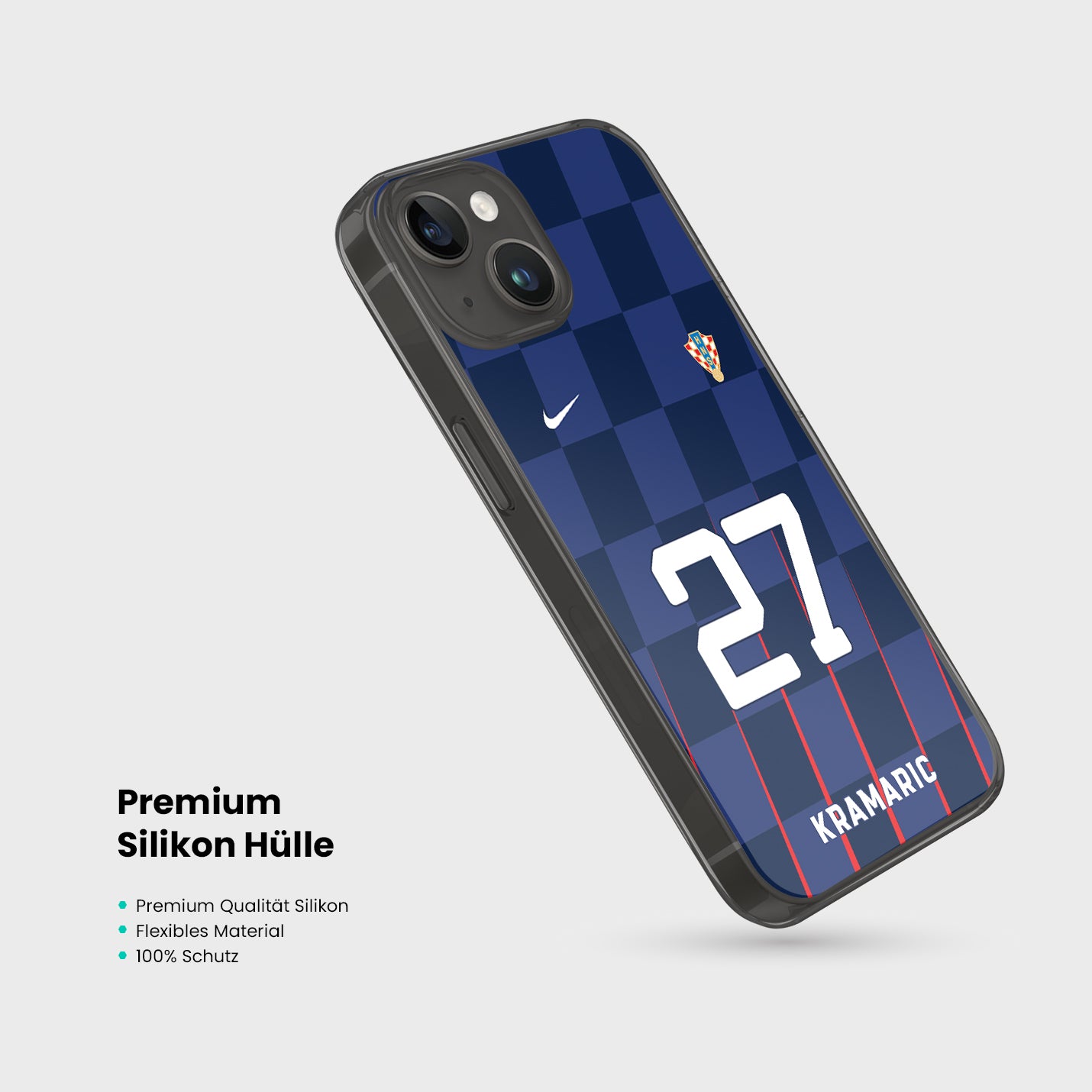 Kroatien Handyhülle EM 2024 - 1instaphone