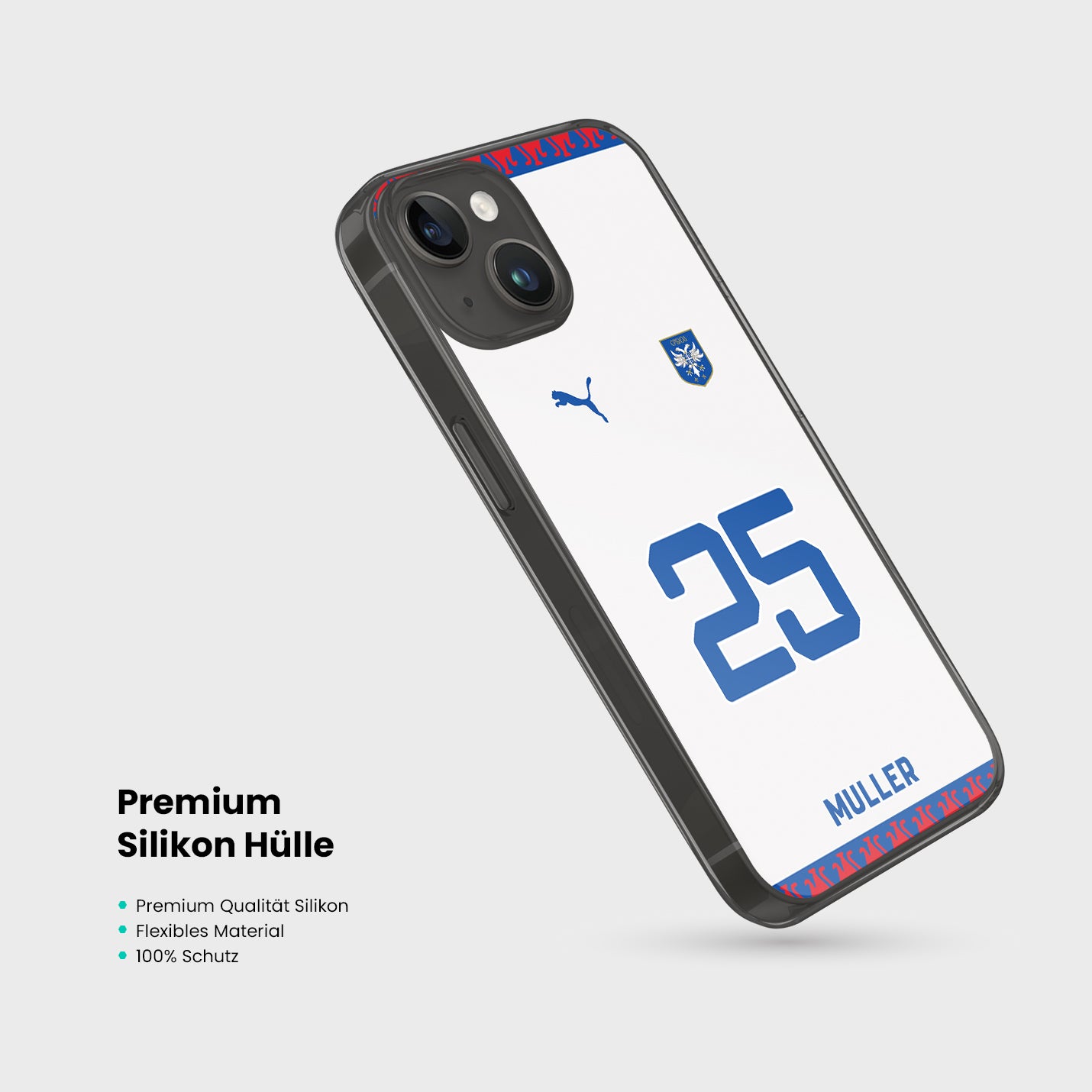 Serbien Handyhülle EM 2024 - 1instaphone