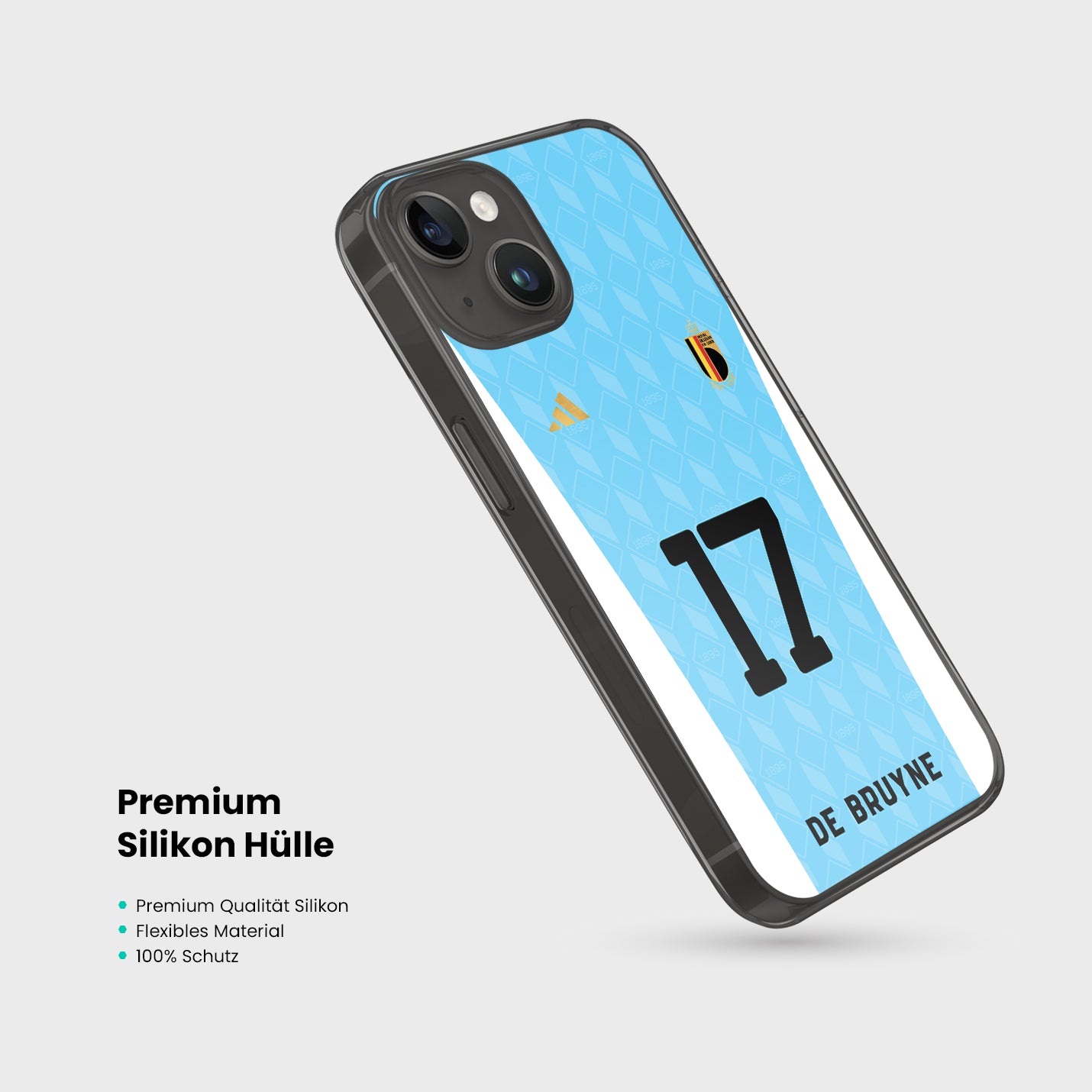 Belgien Handyhülle EM 2024 - 1instaphone