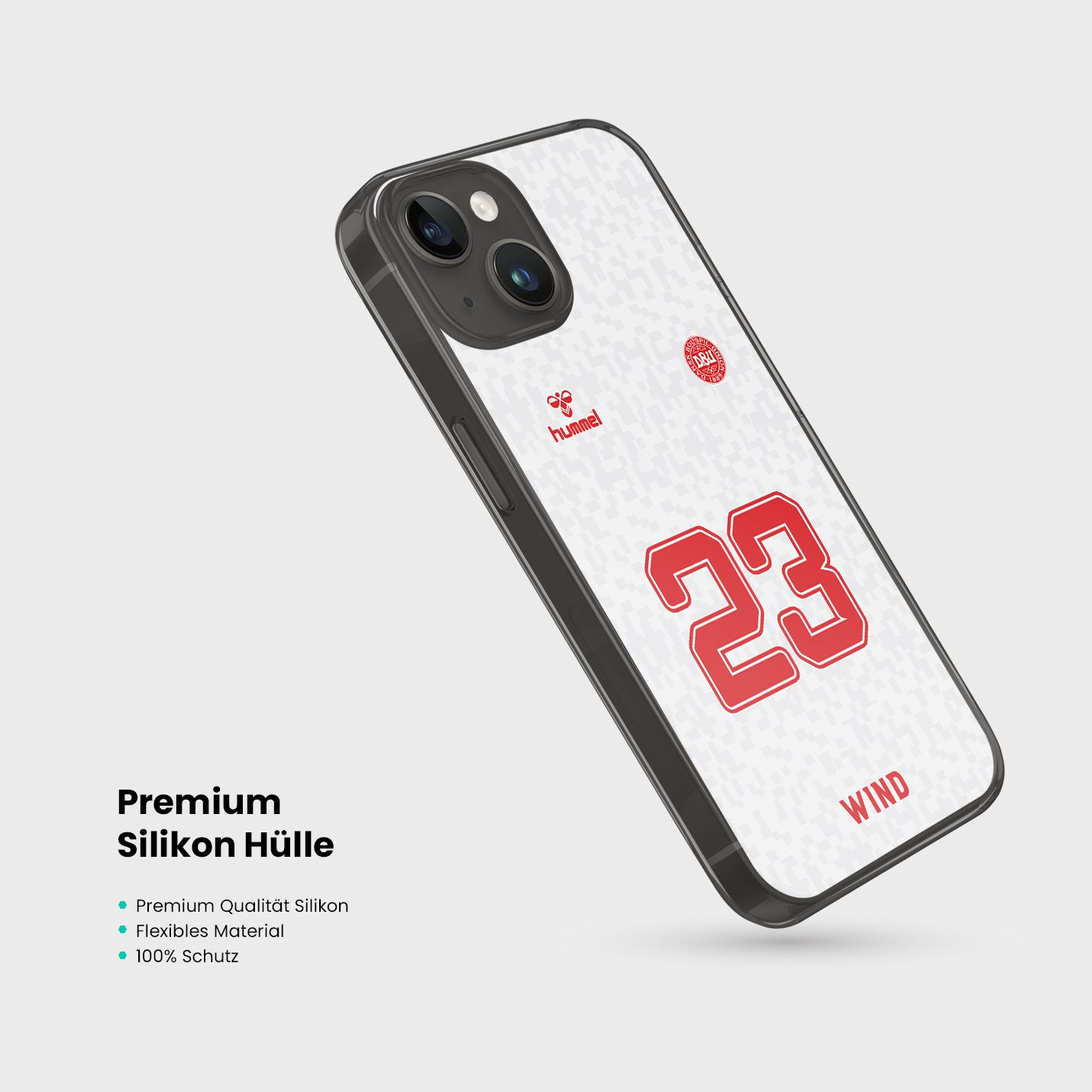 Dänemark Handyhülle EM 2024 - 1instaphone