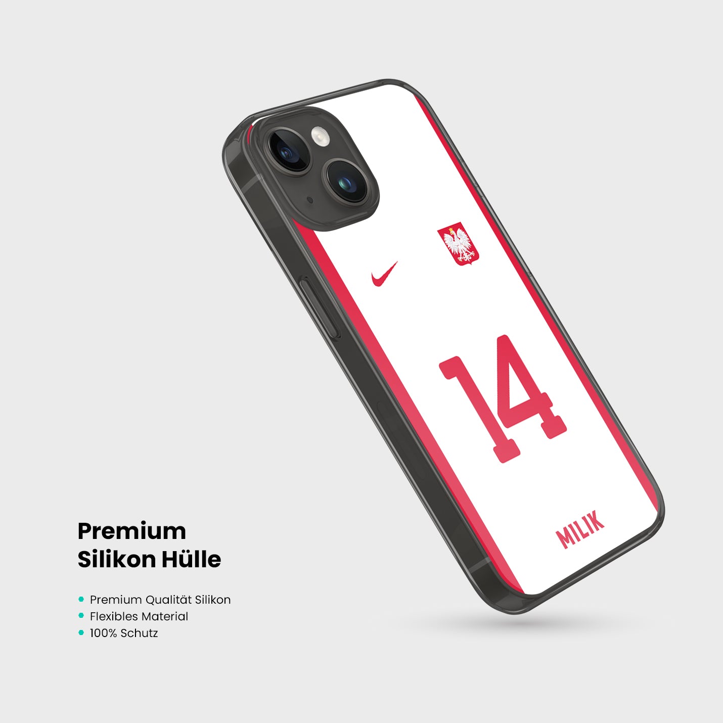 Polen Handyhülle EM 2024 - 1instaphone