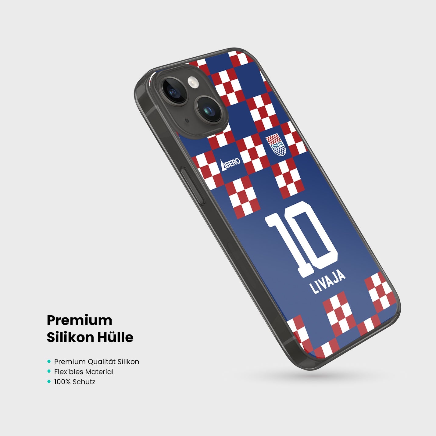 Kroatien Handyhülle EM 2024 - 1instaphone