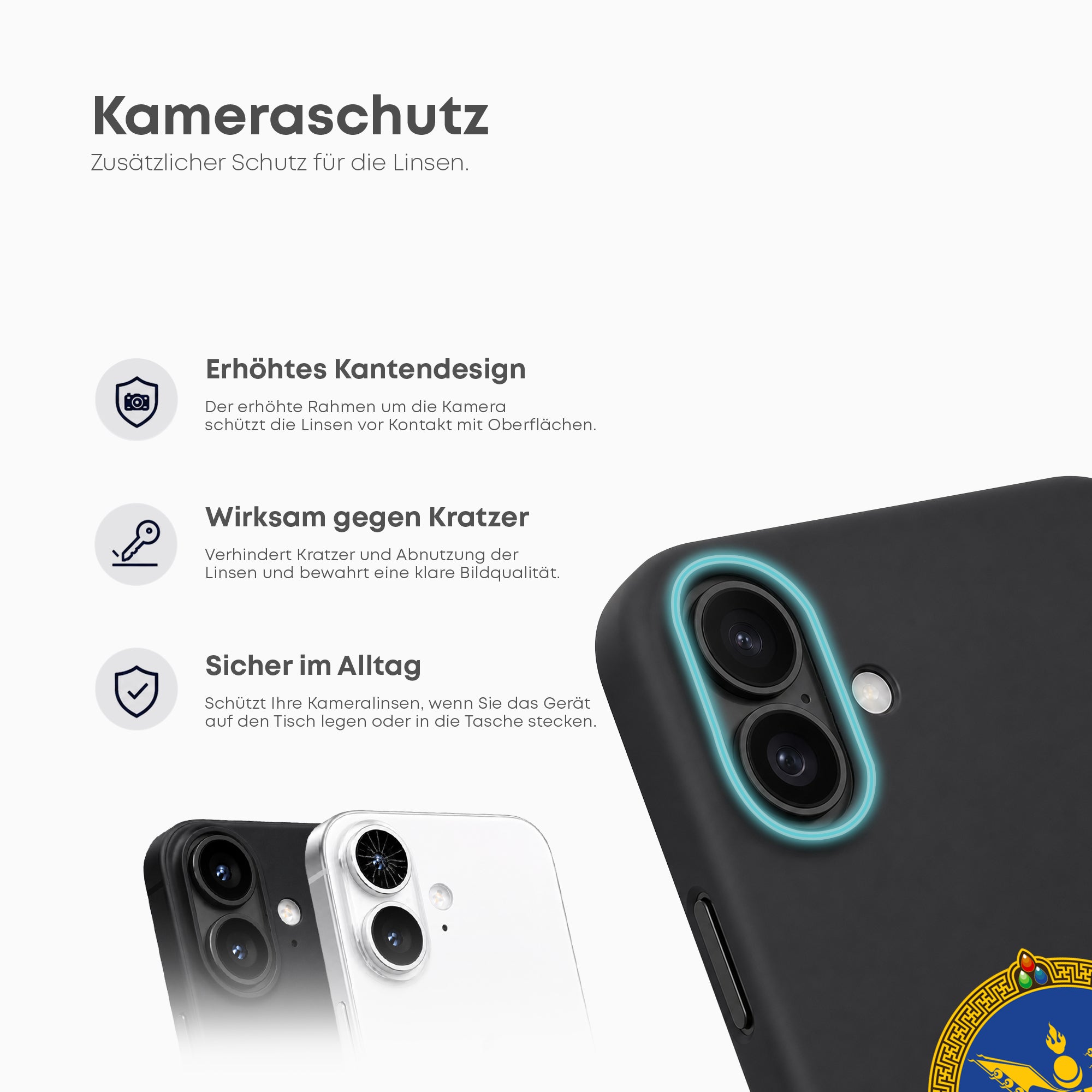 Handyhülle mit Emblem des Mongolischen Kaiserreichs - 1instaphone
