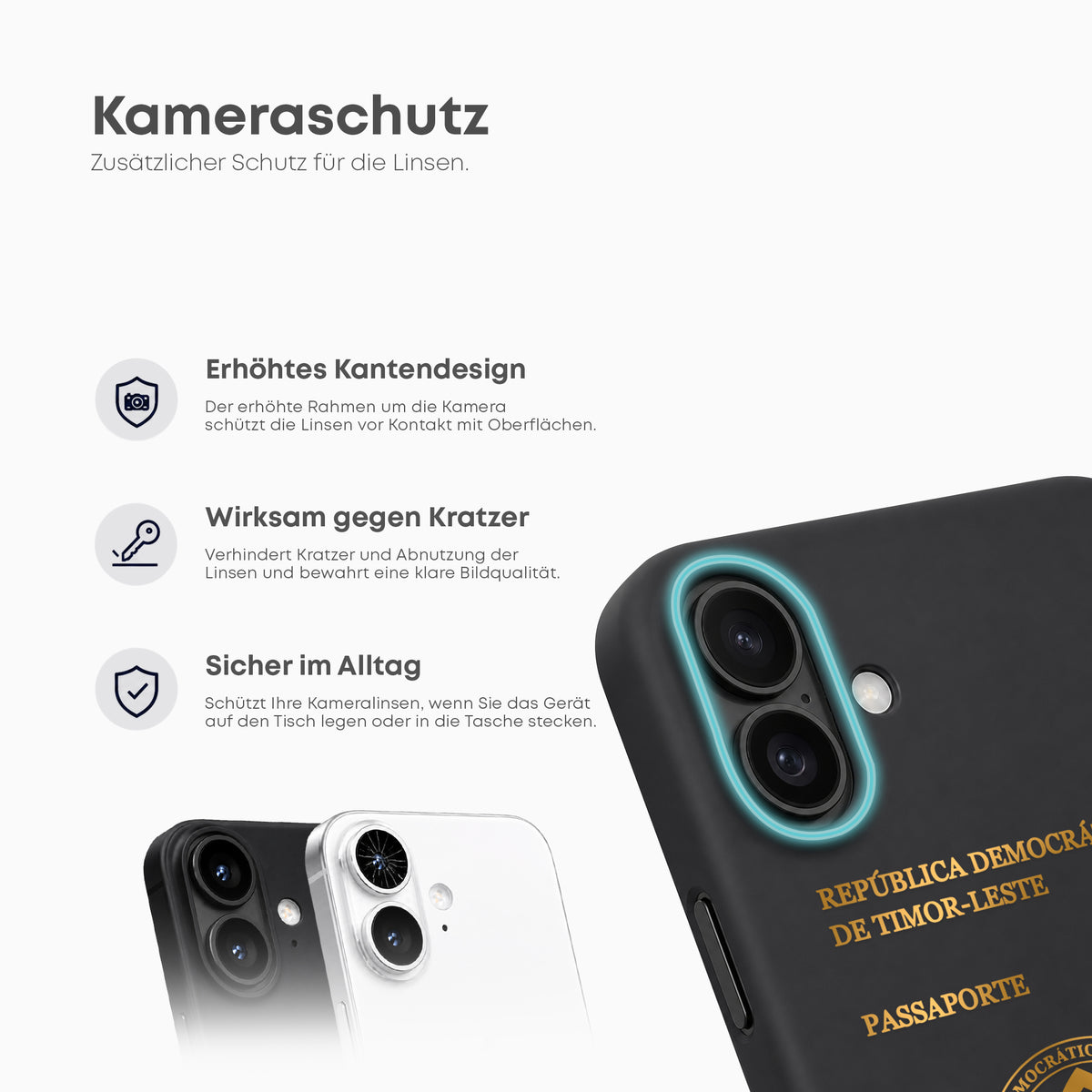 Handyhüllen mit Reisepass - Osttimor - 1instaphone