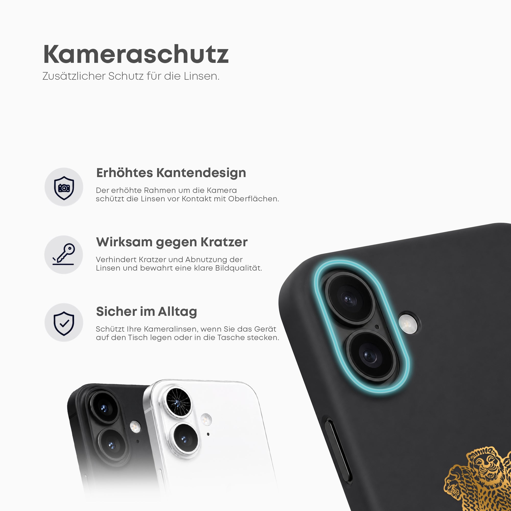 Handyhülle mit Länderwappen - Indien - 1instaphone