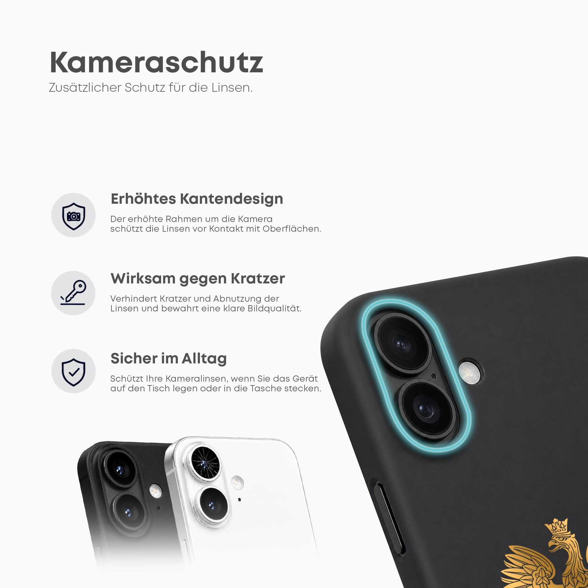 Handyhülle mit Länderwappen - Polen - 1instaphone