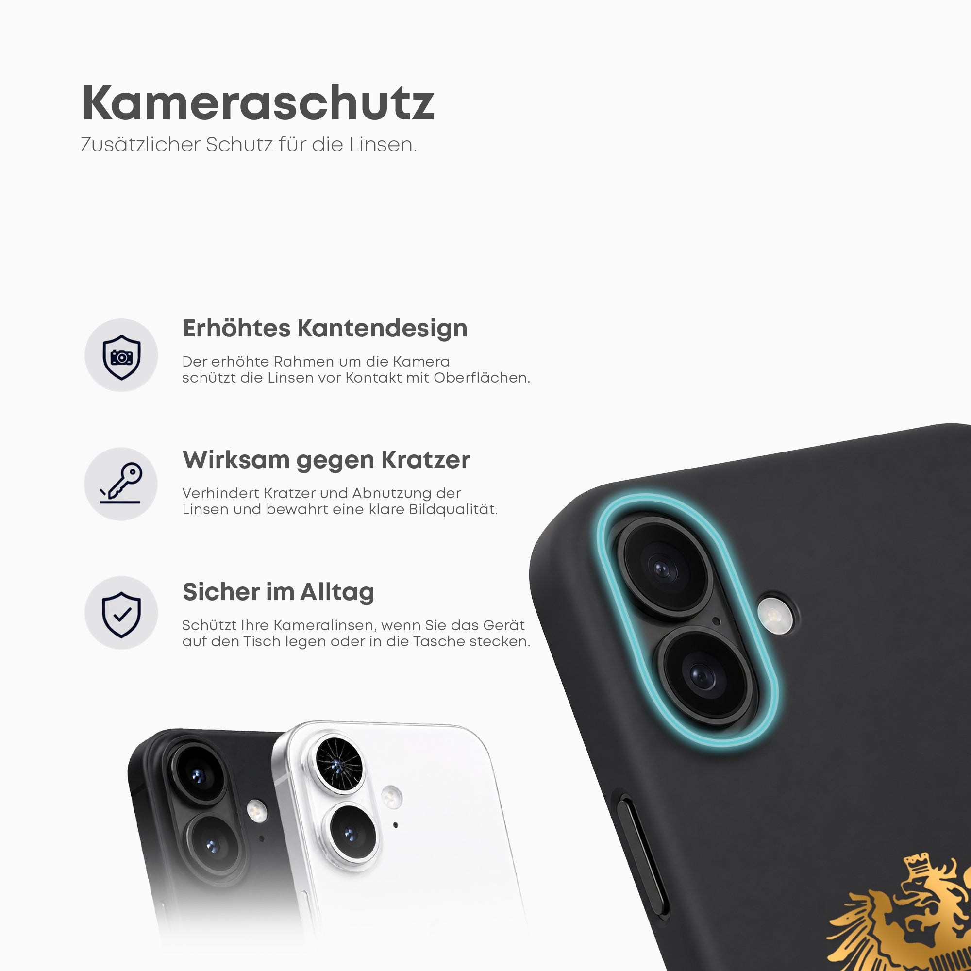 Handyhülle mit Länderwappen - Österreich - 1instaphone
