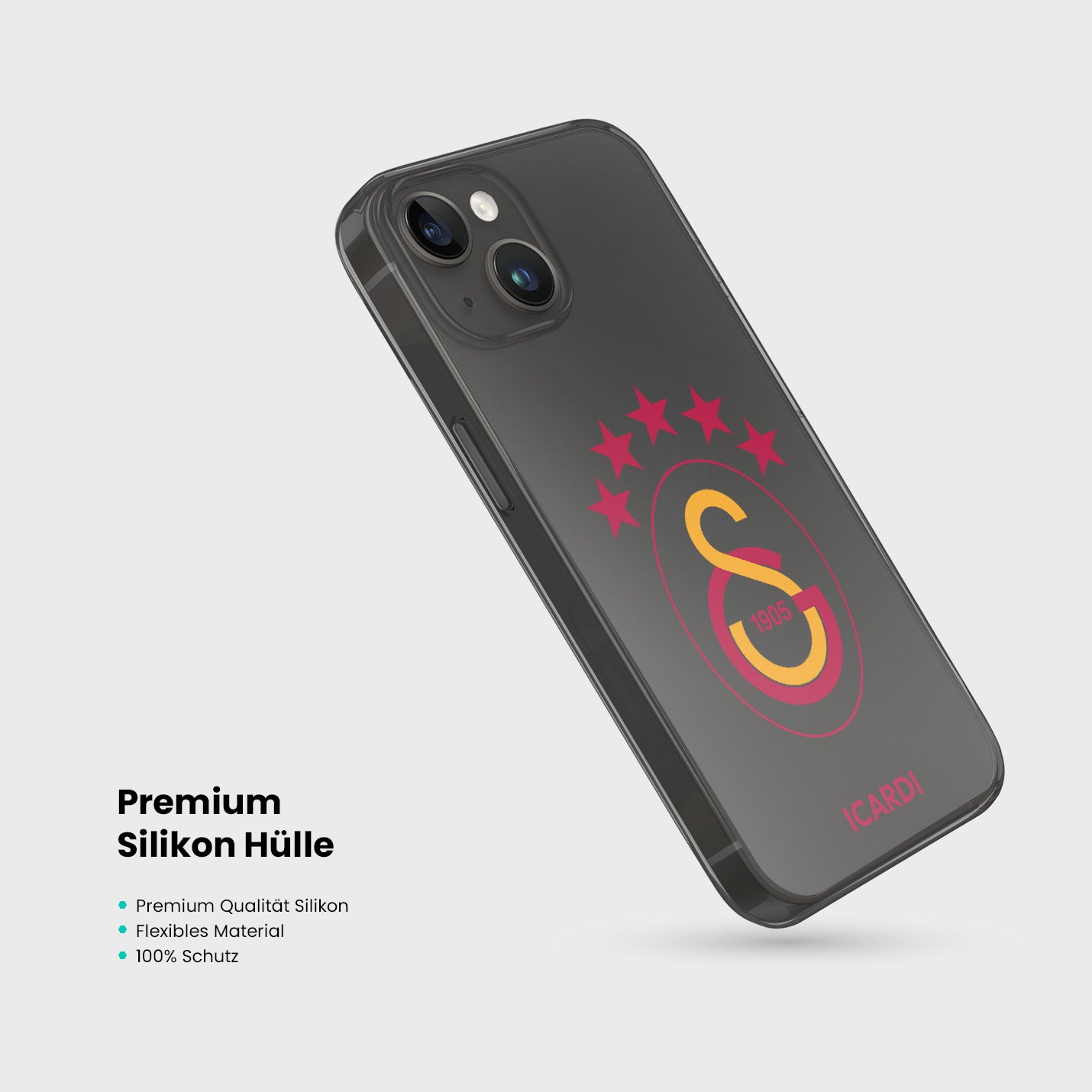 Personalisierte Galatasaray Handyhülle - Şampiyon 2025 Classic - 1instaphone