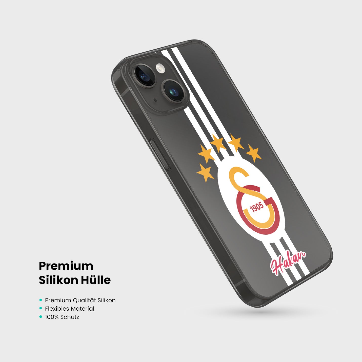 Galatasaray Hülle mit Wunschname - 1instaphone