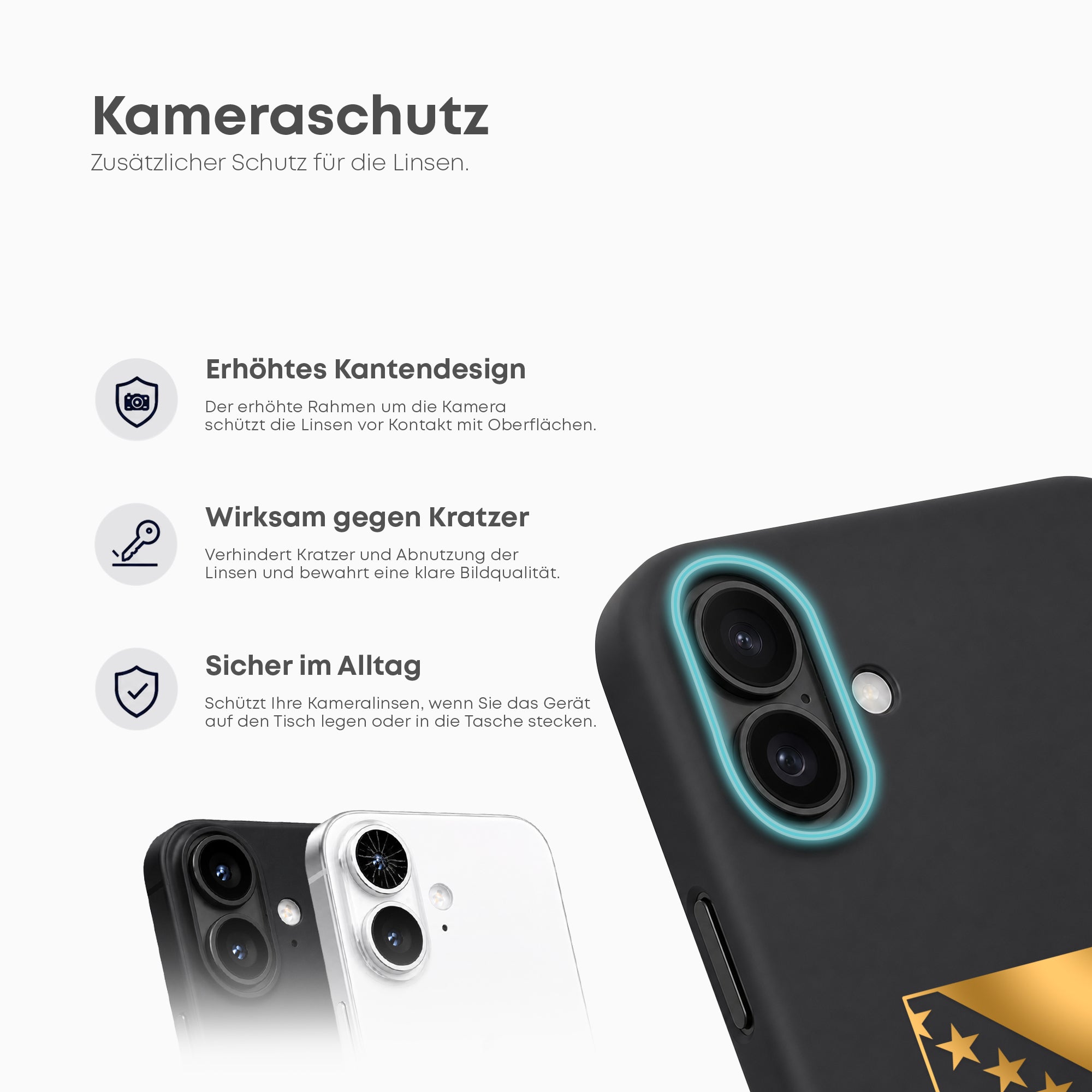 Handyhülle mit Länderwappen - Bosnien - 1instaphone