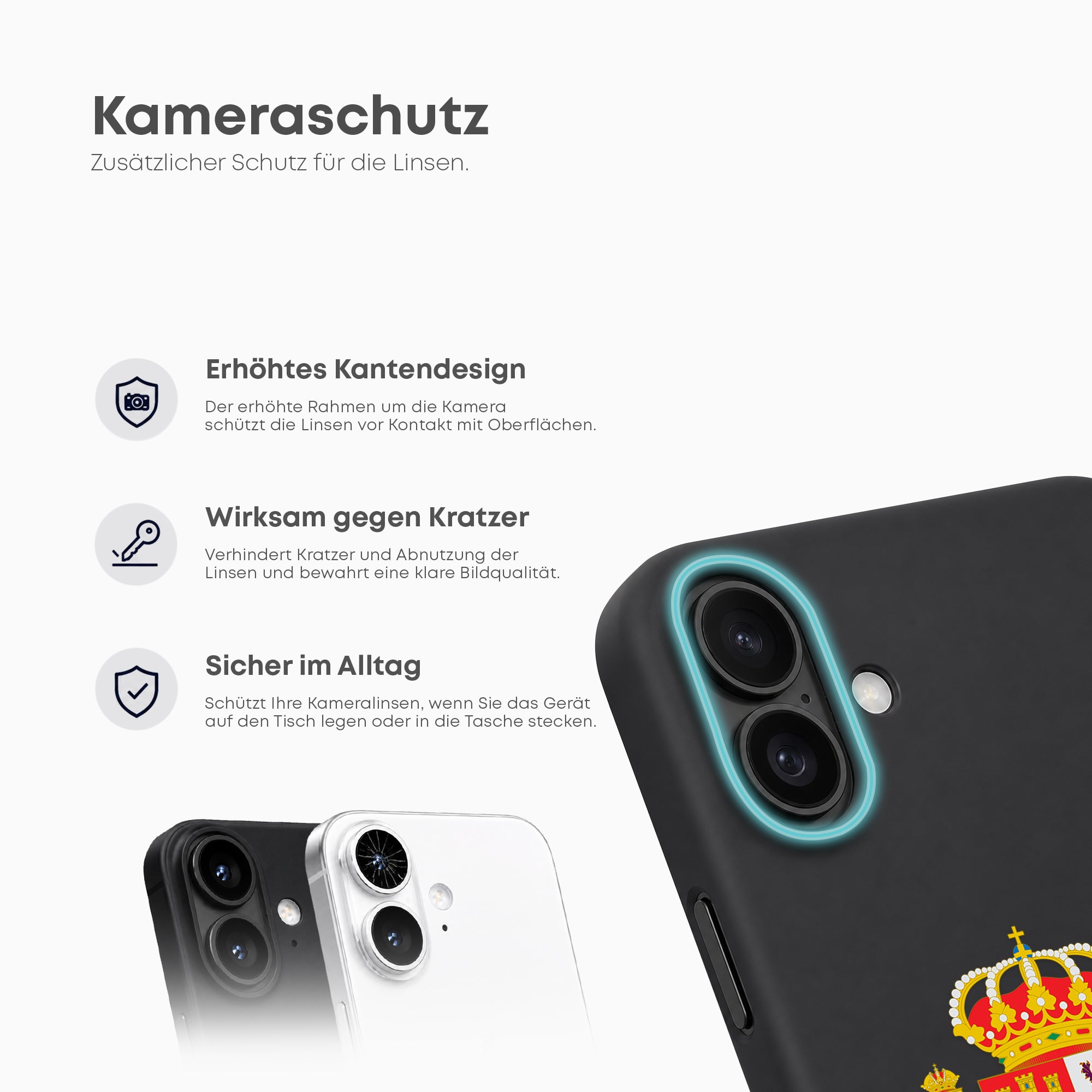 Spanisches Kaiserreich Handyhülle - 1instaphone