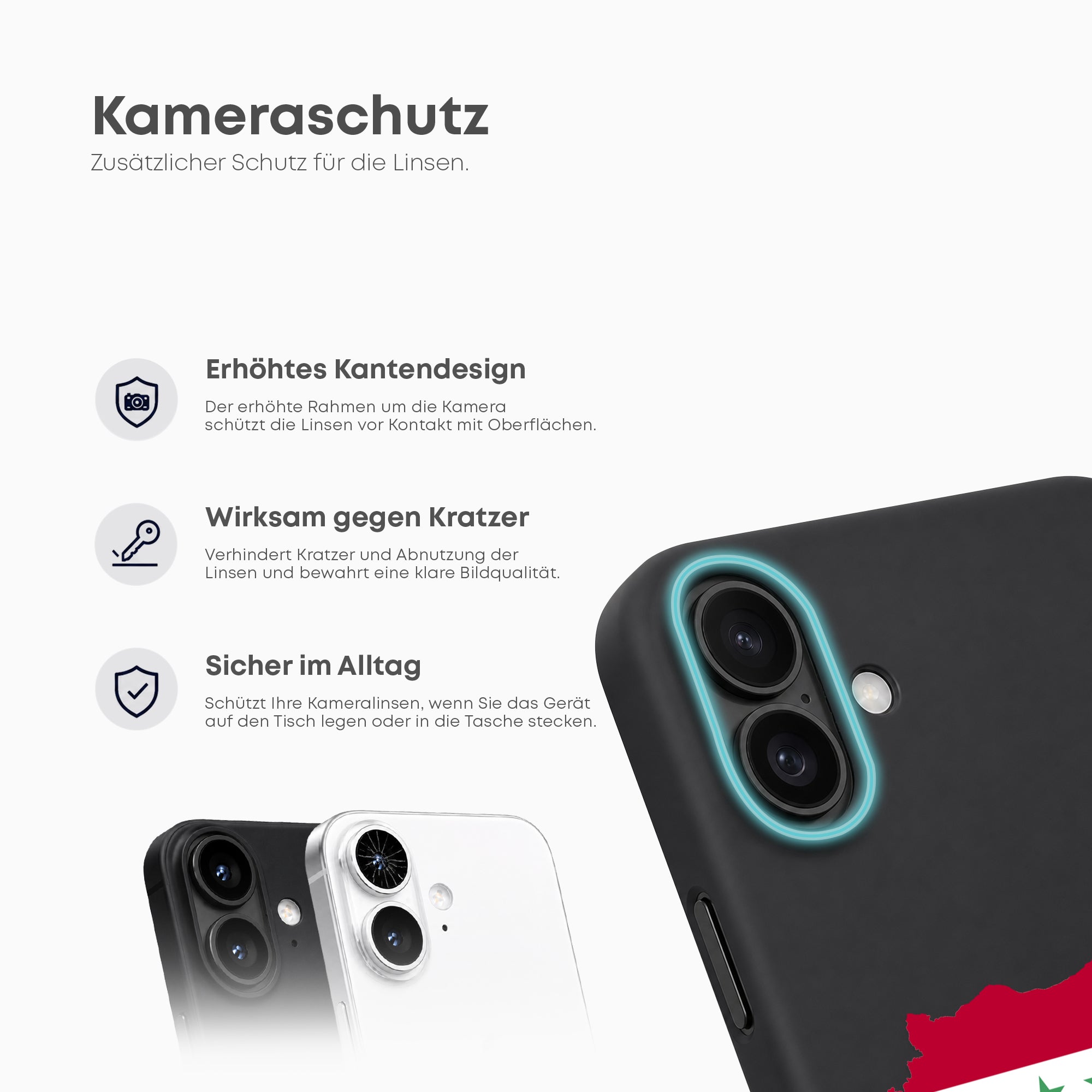 Handyhüllen mit Flagge - Syrien - 1instaphone