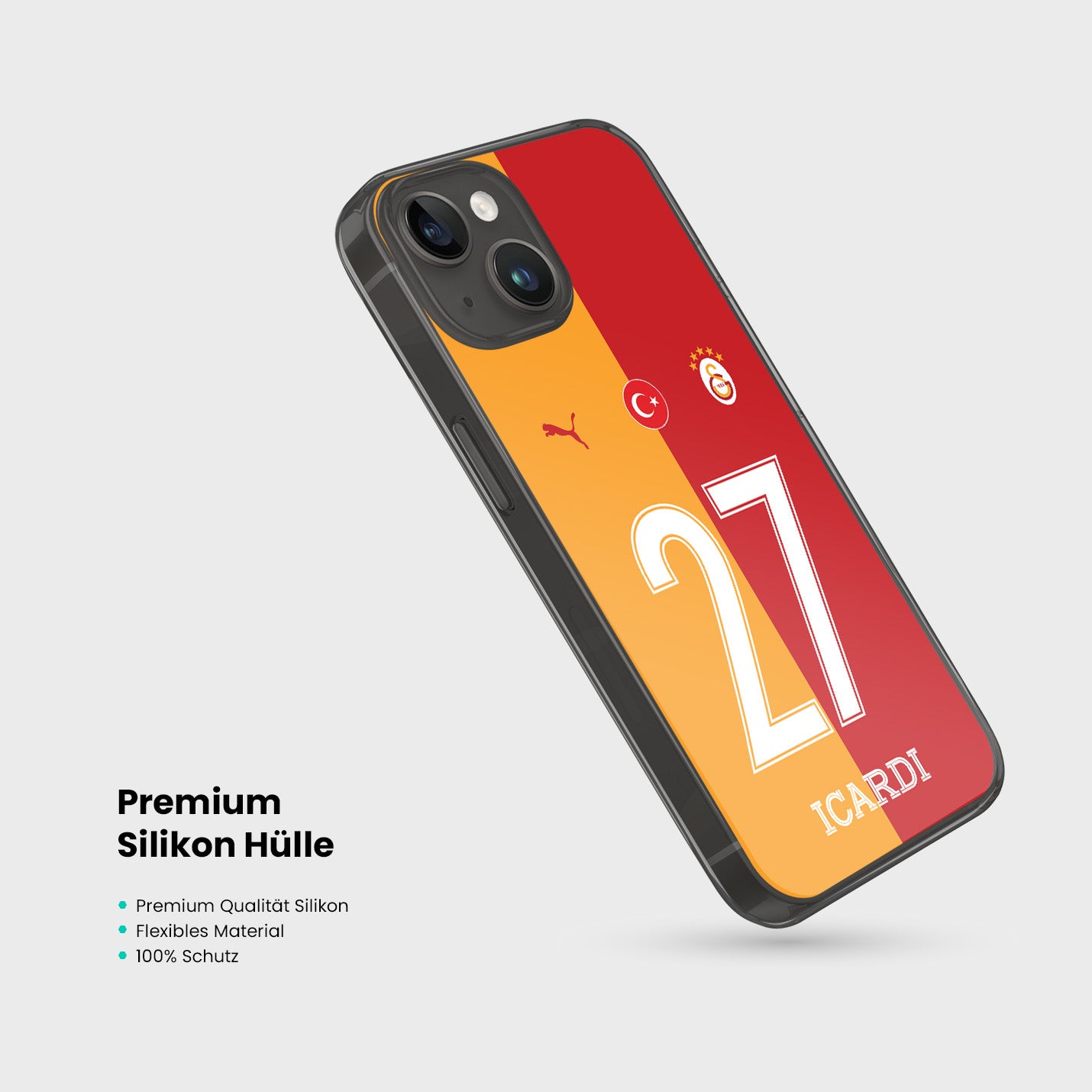 Personalisierte Galatasaray Handyhülle 2023 - 1instaphone