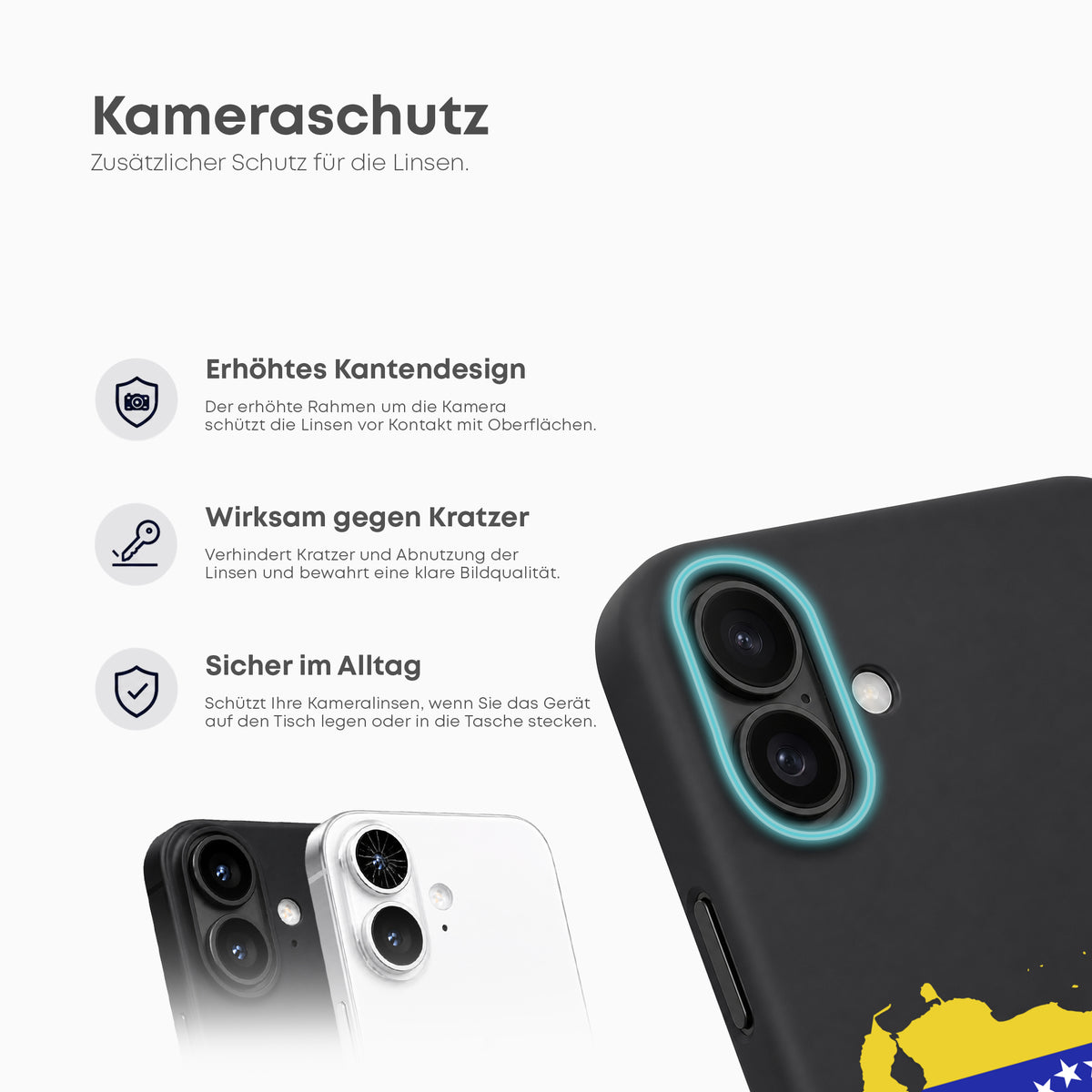 Handyhüllen mit Flagge - VENEZOLANISCH - 1instaphone
