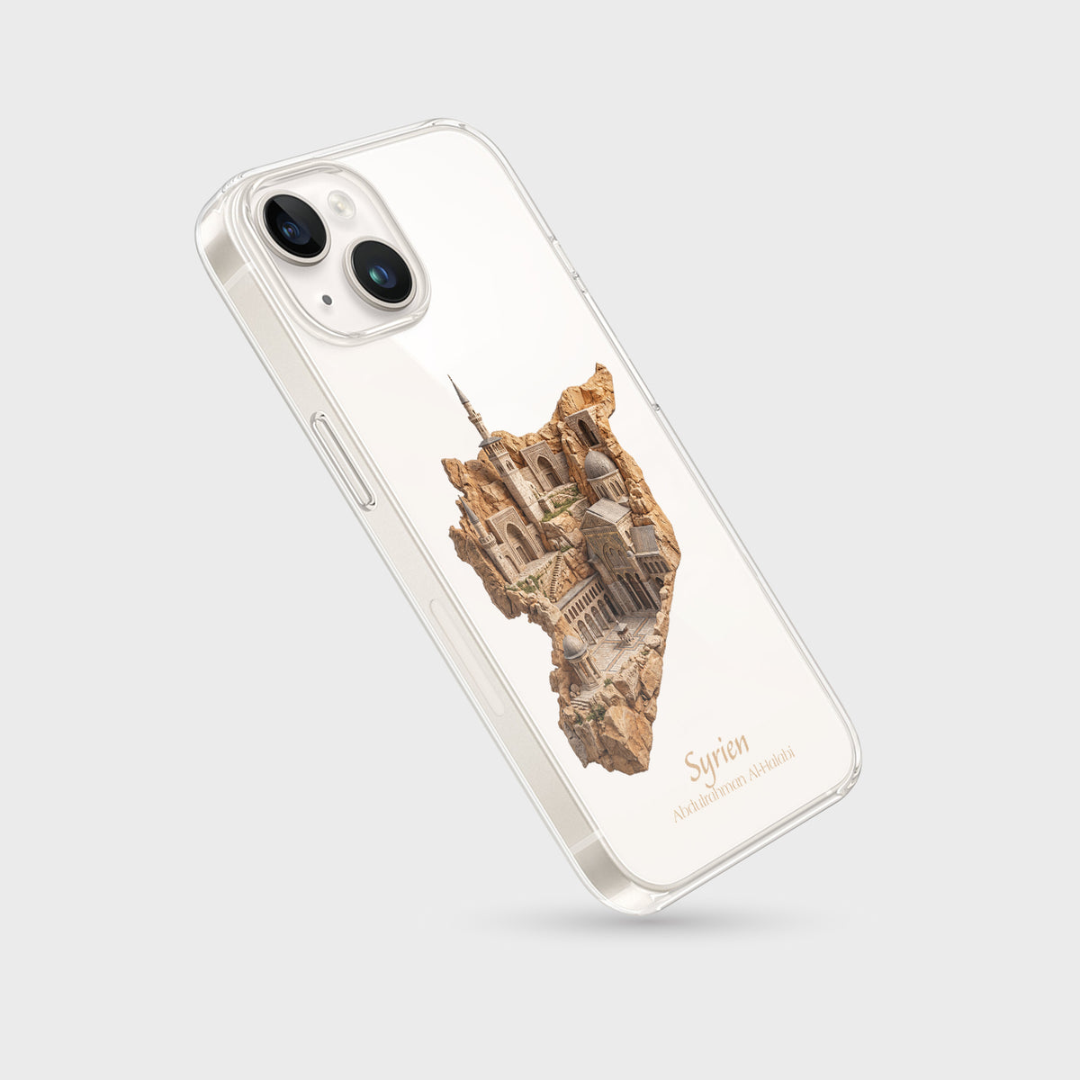 Syrien Karte – Islamisches Kunst Design - 1instaphone