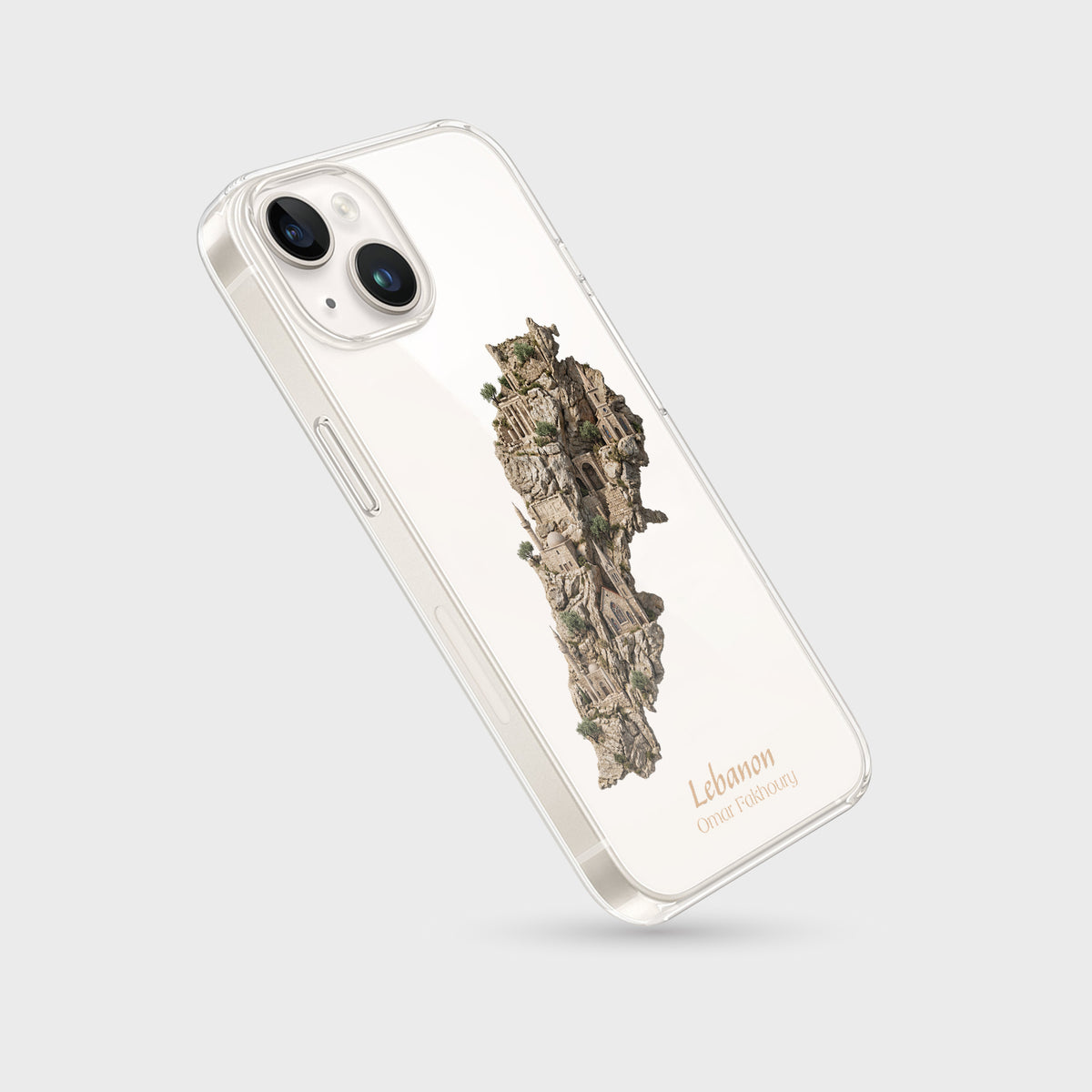Lebanon Karte – Islamisches Kunst Design - 1instaphone