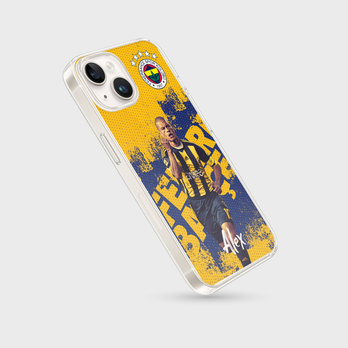 Fenerbahce Hülle mit Wunschname ALEX - 1instaphone