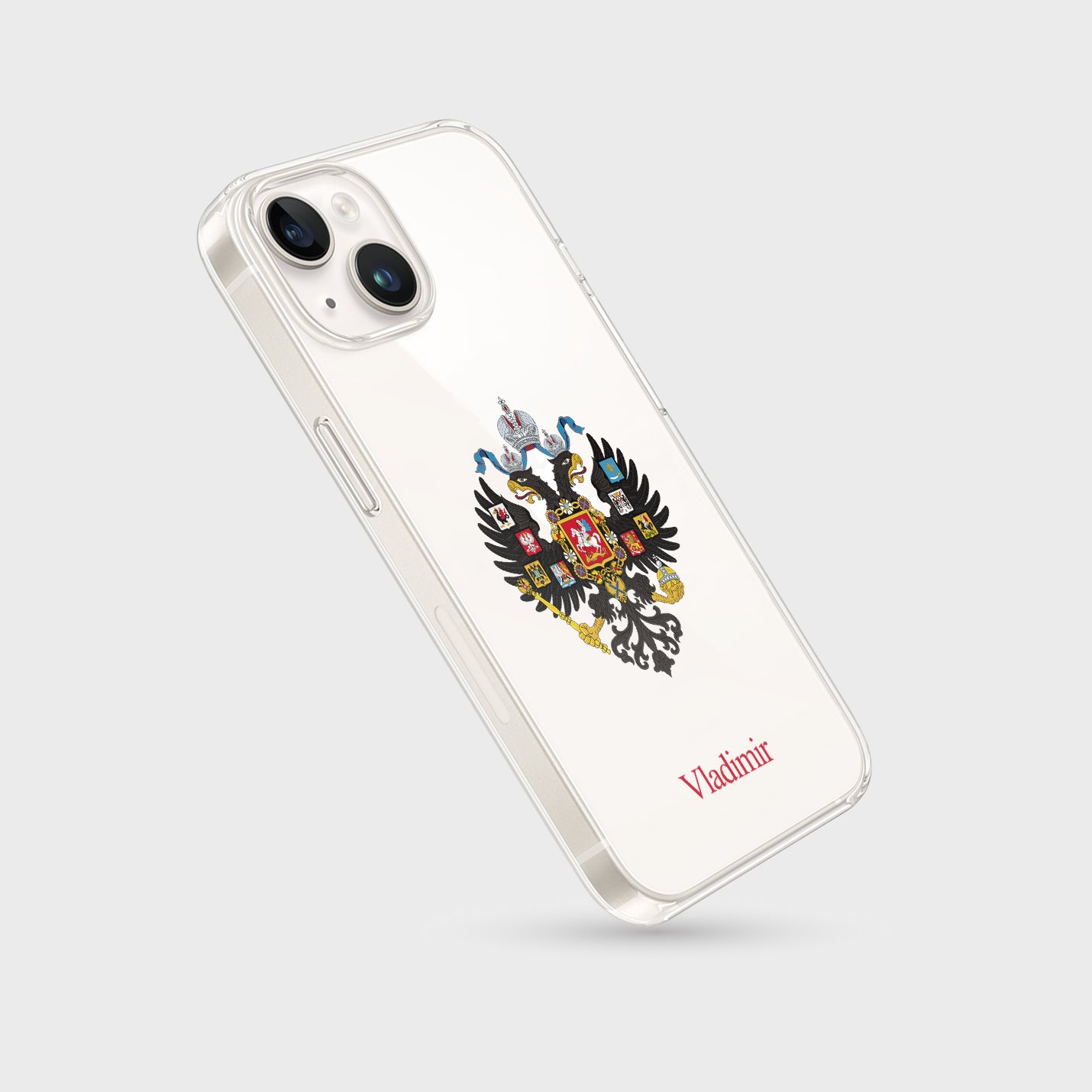 Personalisierte Russisches Imperium Handyhülle mit Namen - 1instaphone