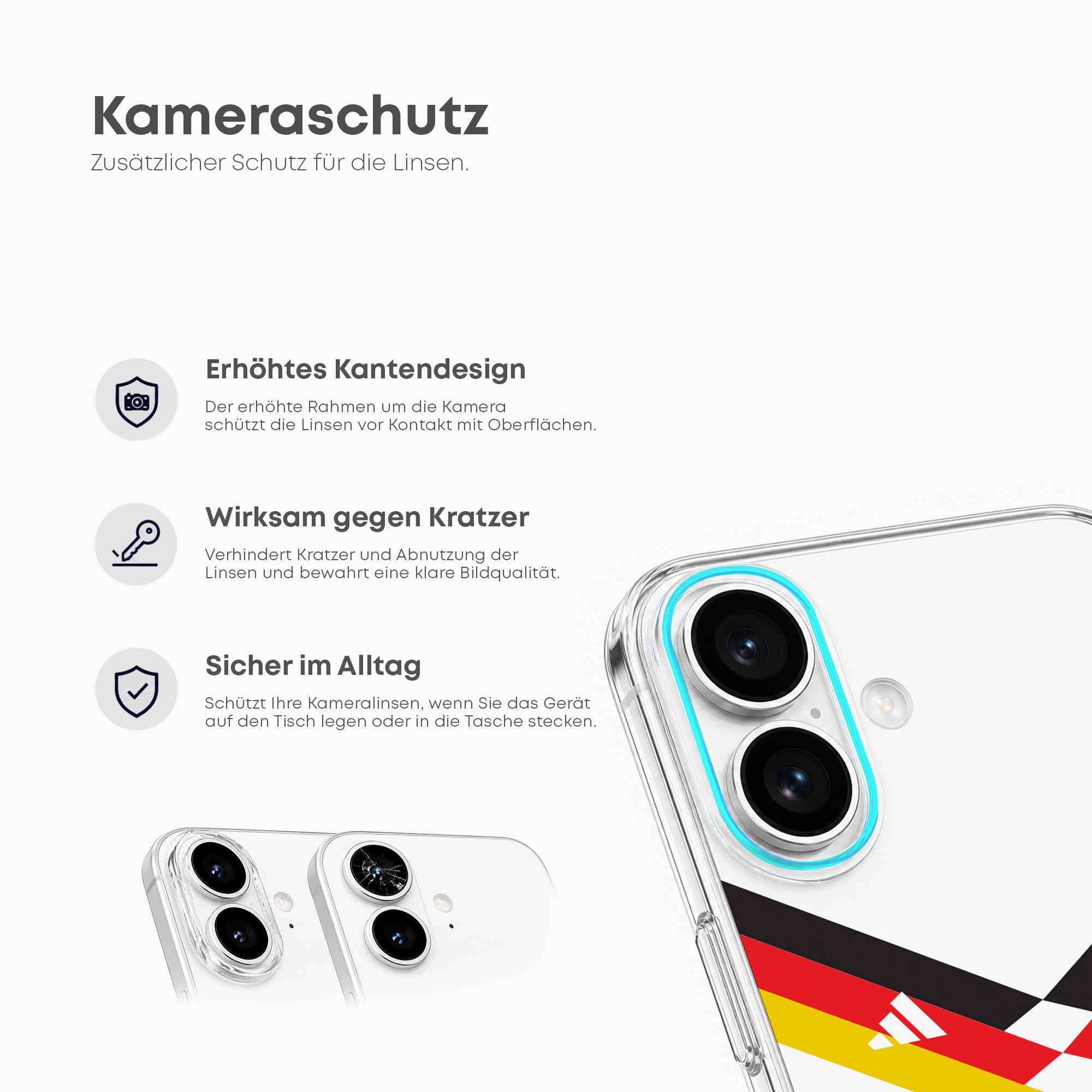 Germany WM 2026 Handyhülle – Name & Nummer - 1instaphone