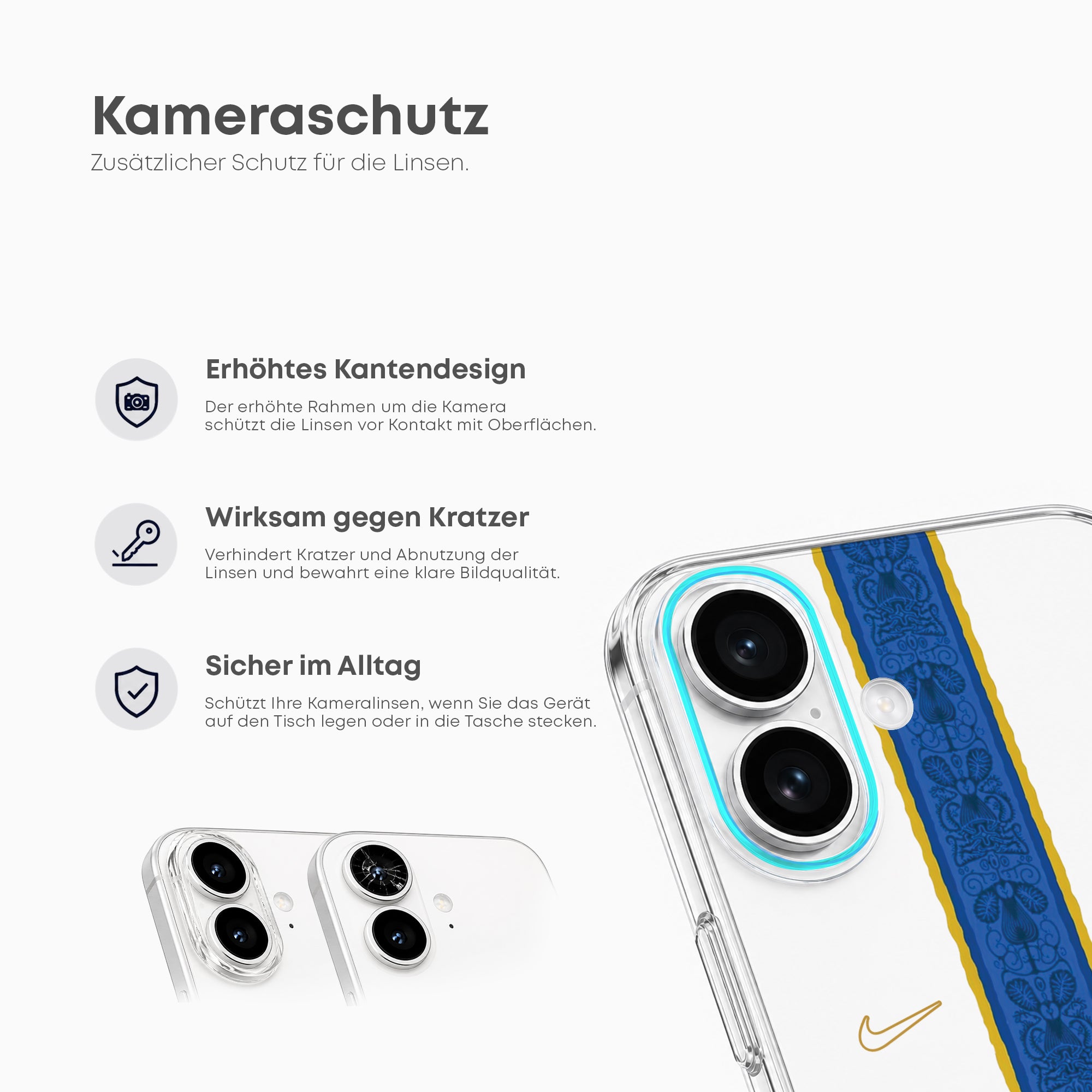 Finland WM 2026 Handyhülle – Name & Nummer - 1instaphone