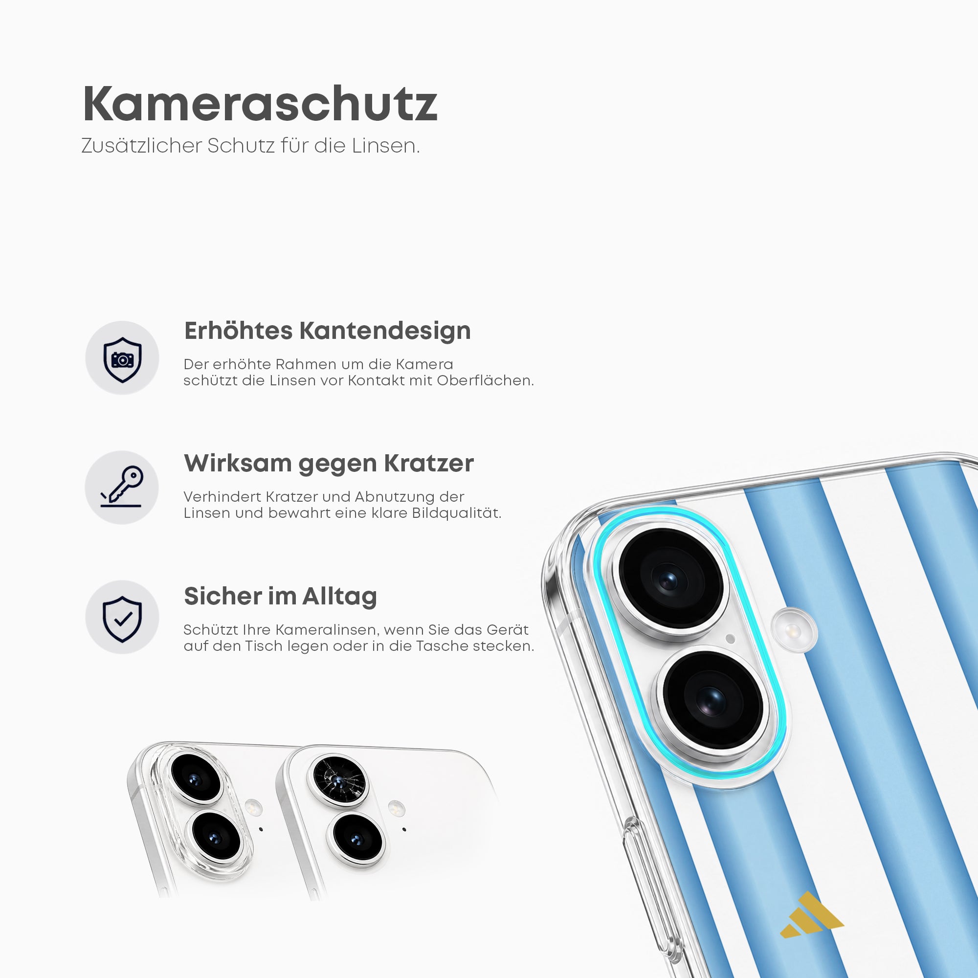 Argentina WM 2026 Handyhülle – Name & Nummer - 1instaphone