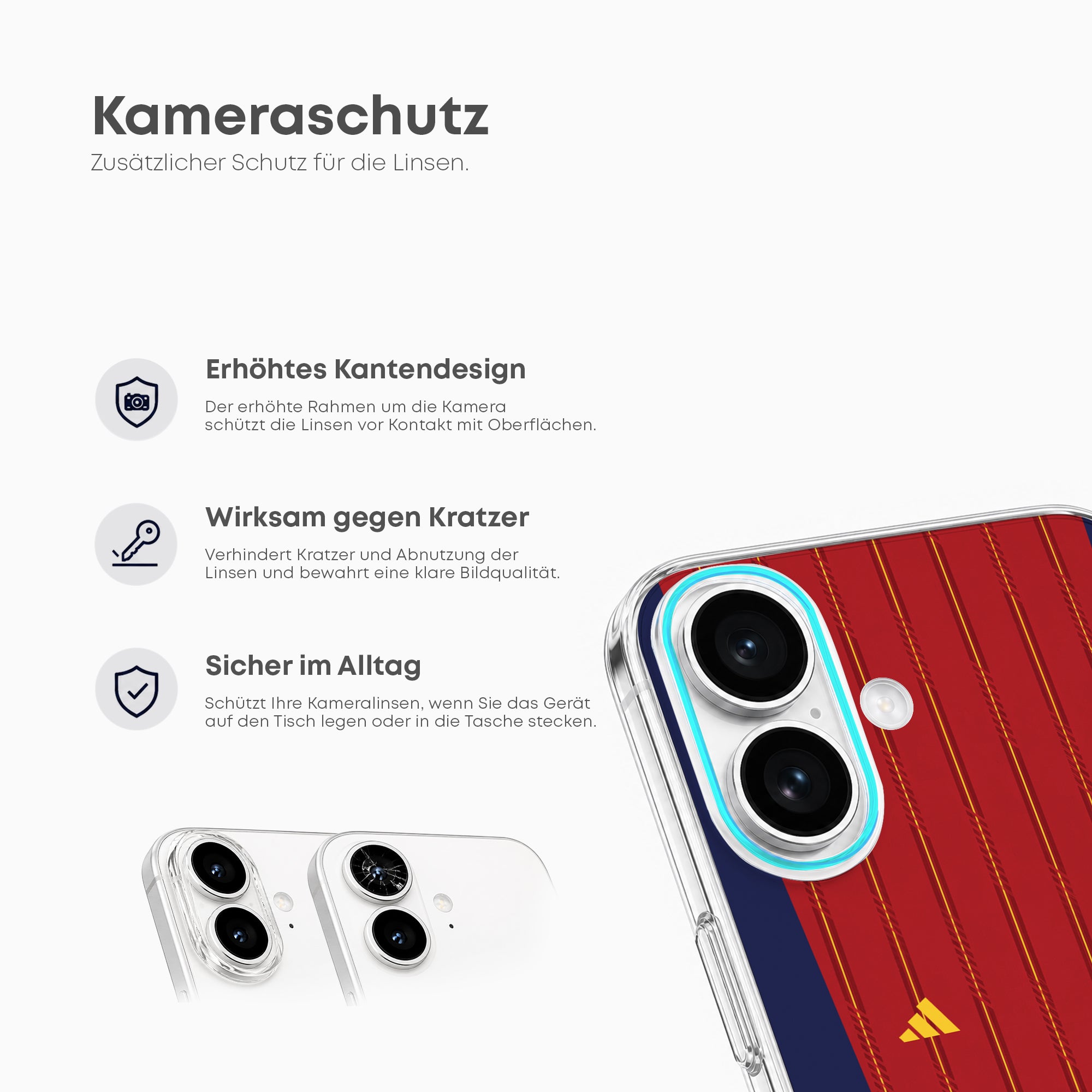 Spain WM 2026 Handyhülle – Name & Nummer - 1instaphone