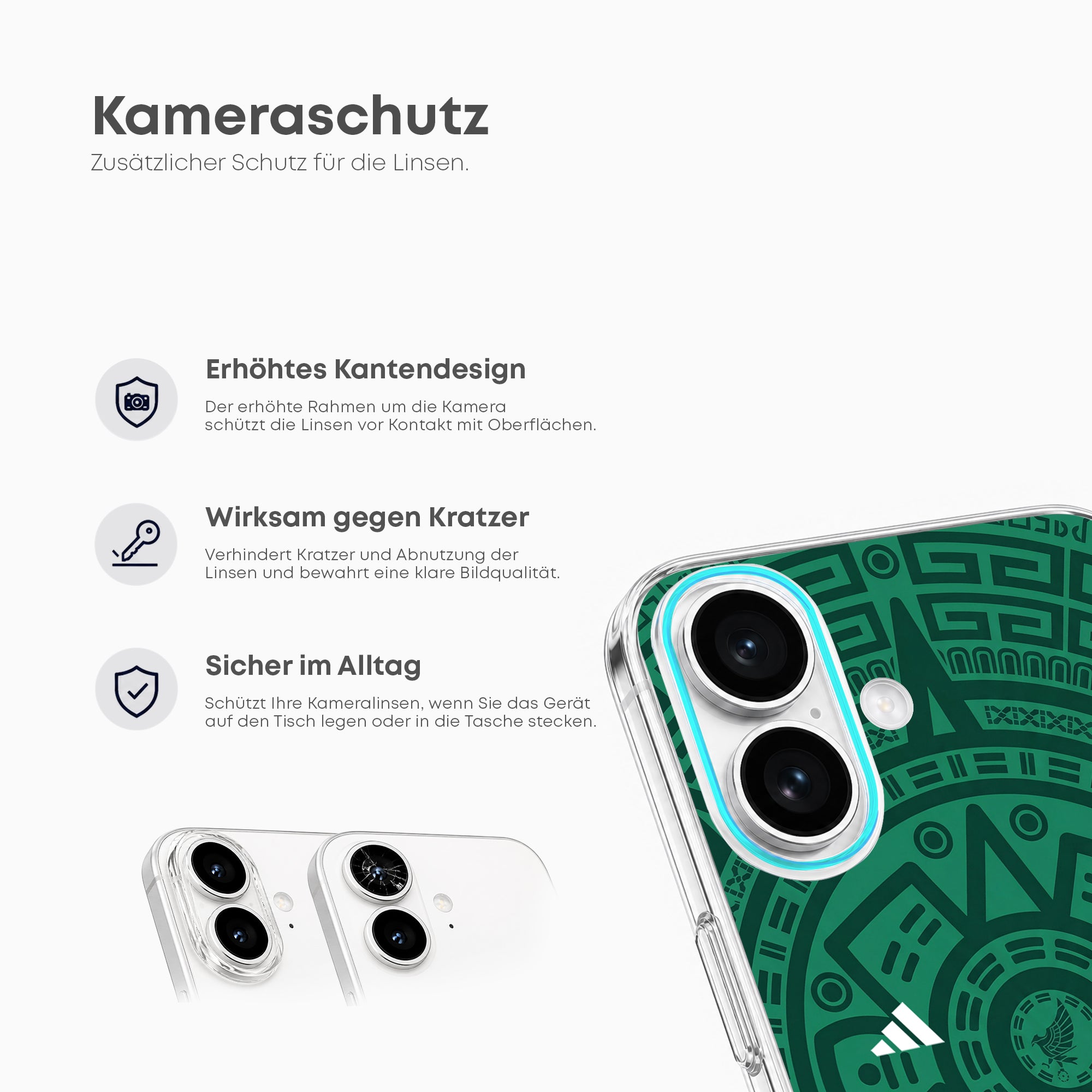 Mexico WM 2026 Handyhülle – Name & Nummer - 1instaphone