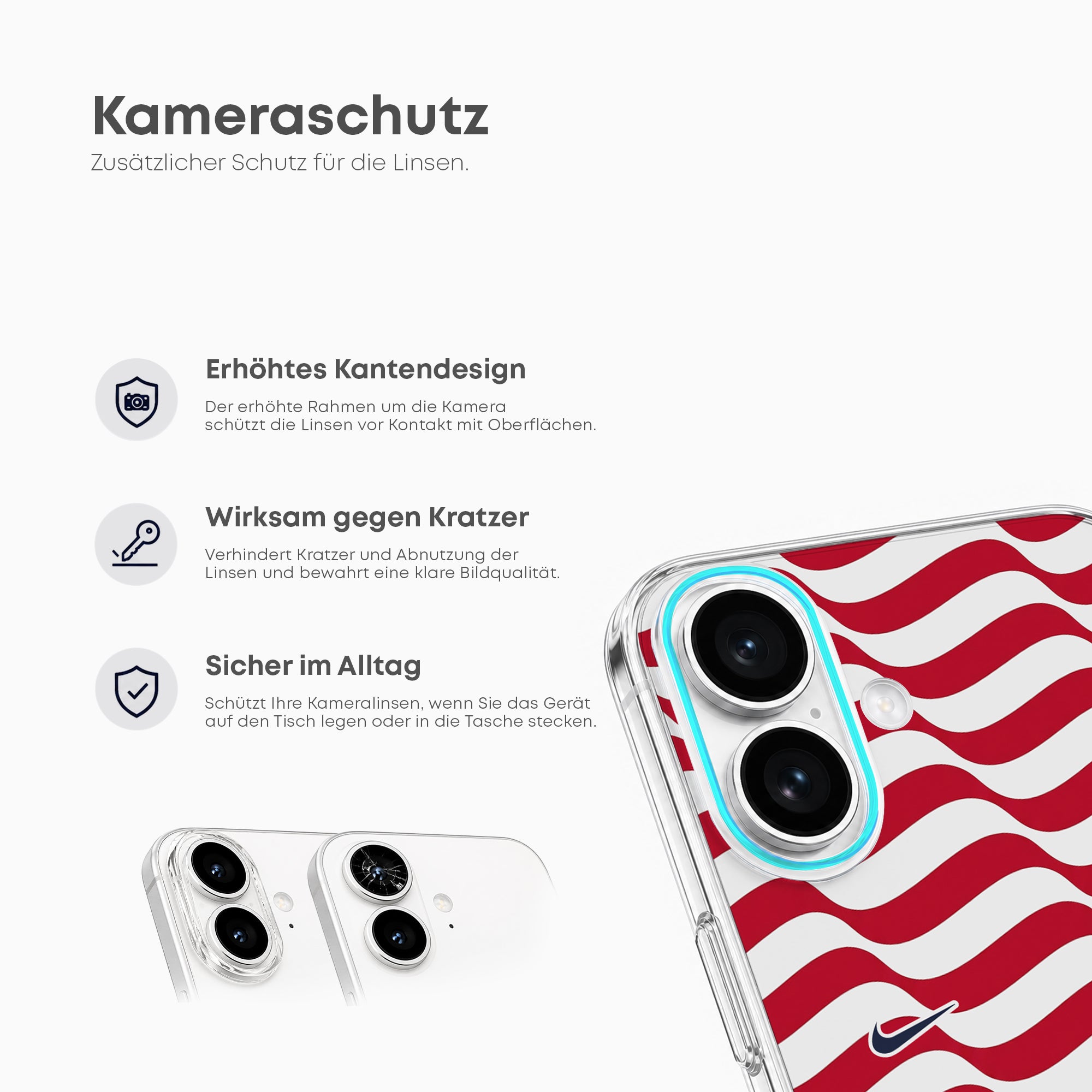 United States 2026 Handyhülle – Name & Nummer - 1instaphone