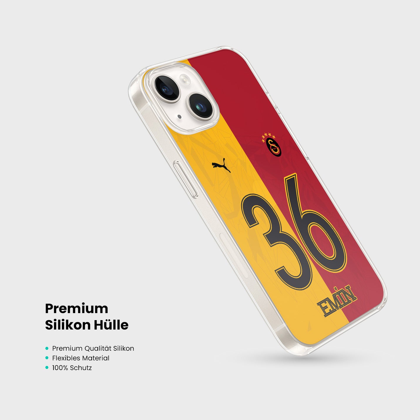 Personalisierte Galatasaray Handyhülle 2023 - 1instaphone