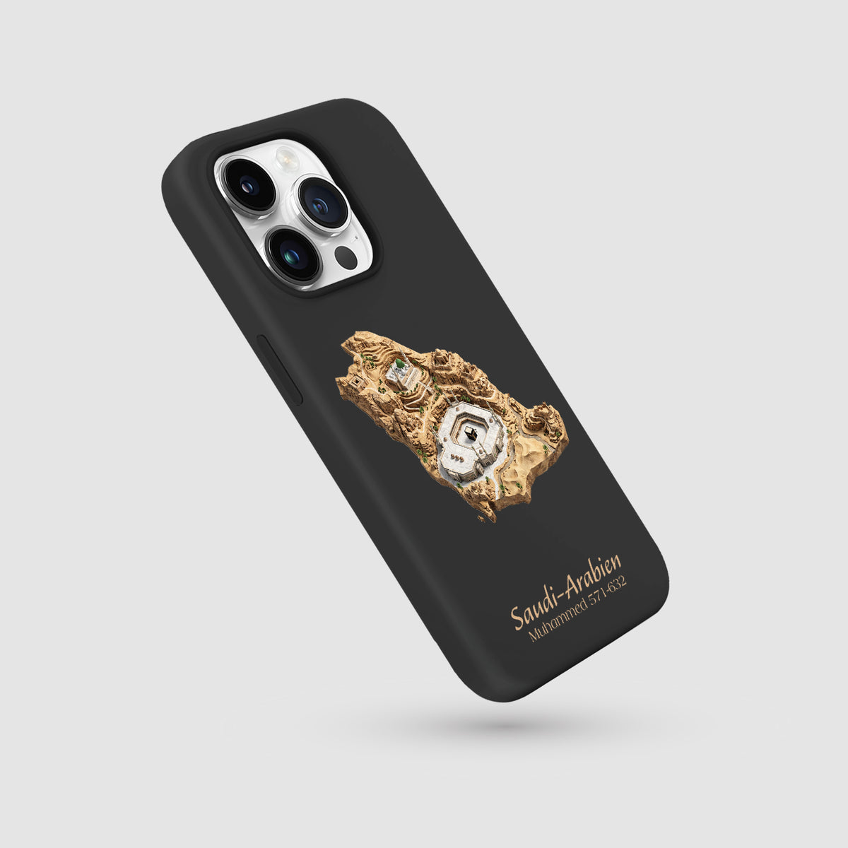 Saudi-Arabien Karte – Islamisches Kunst Design - 1instaphone