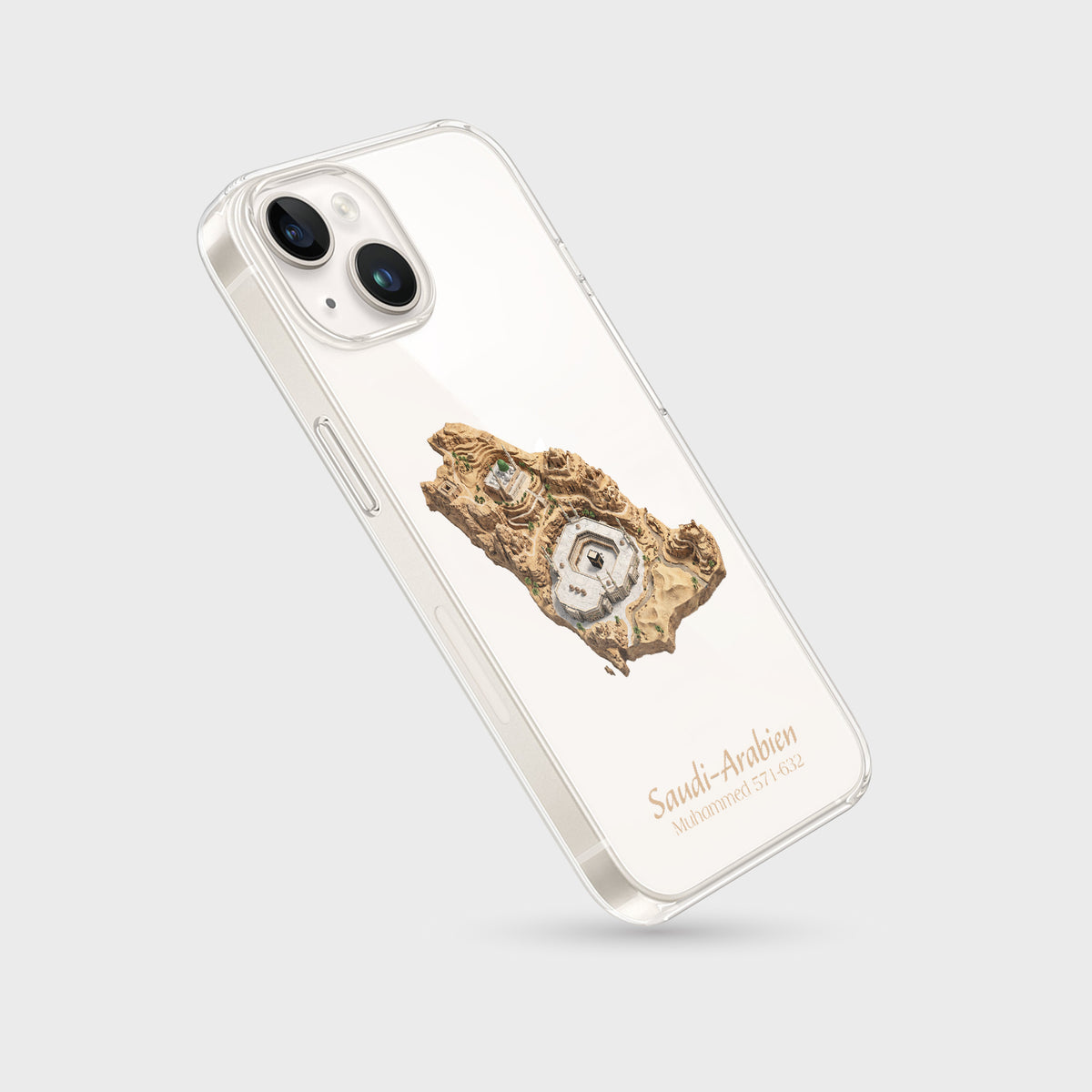 Saudi-Arabien Karte – Islamisches Kunst Design - 1instaphone