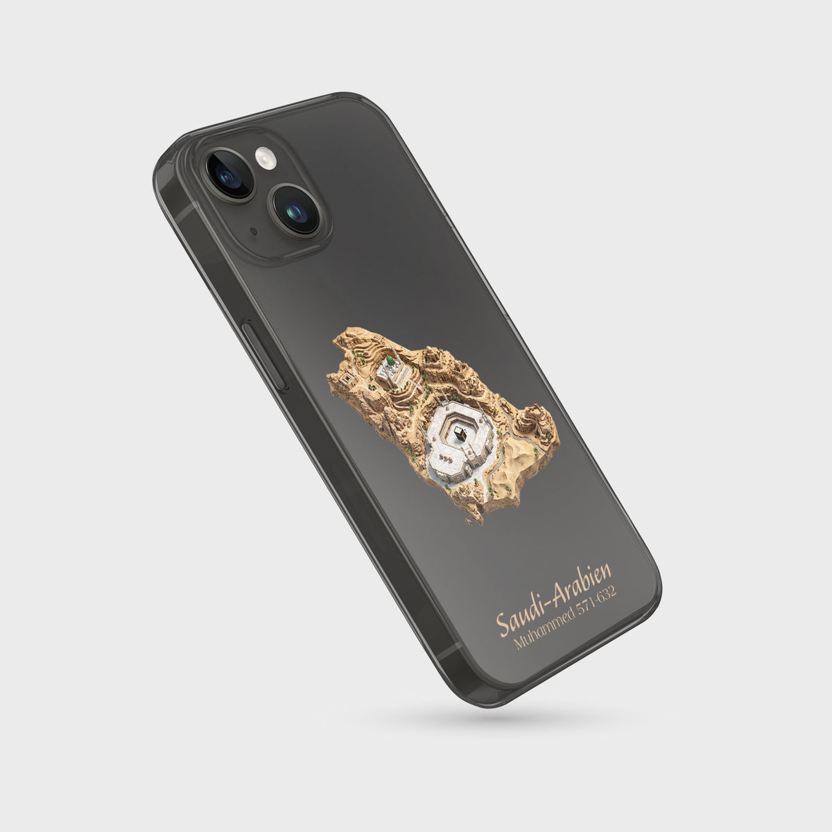 Saudi-Arabien Karte – Islamisches Kunst Design - 1instaphone