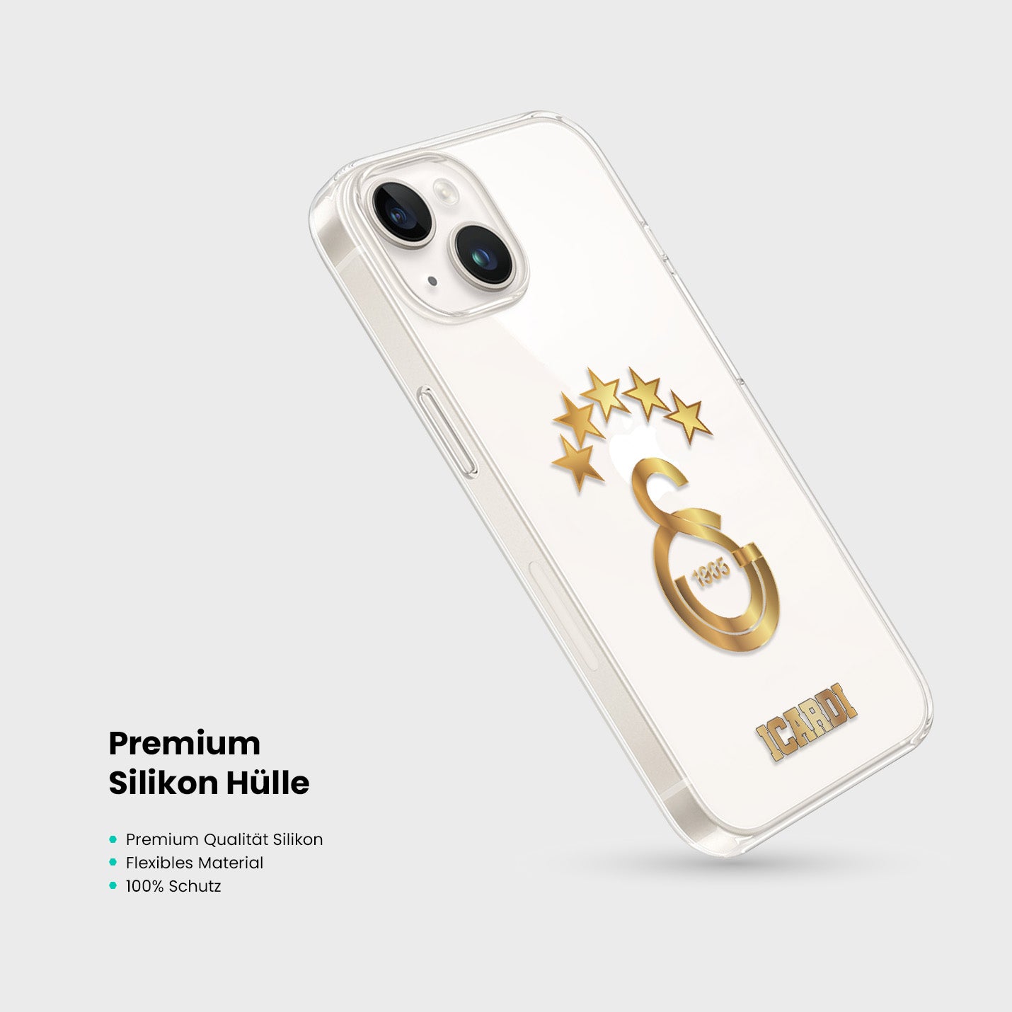 Galatasaray Hülle mit Wunschname - Şampiyon - 1instaphone