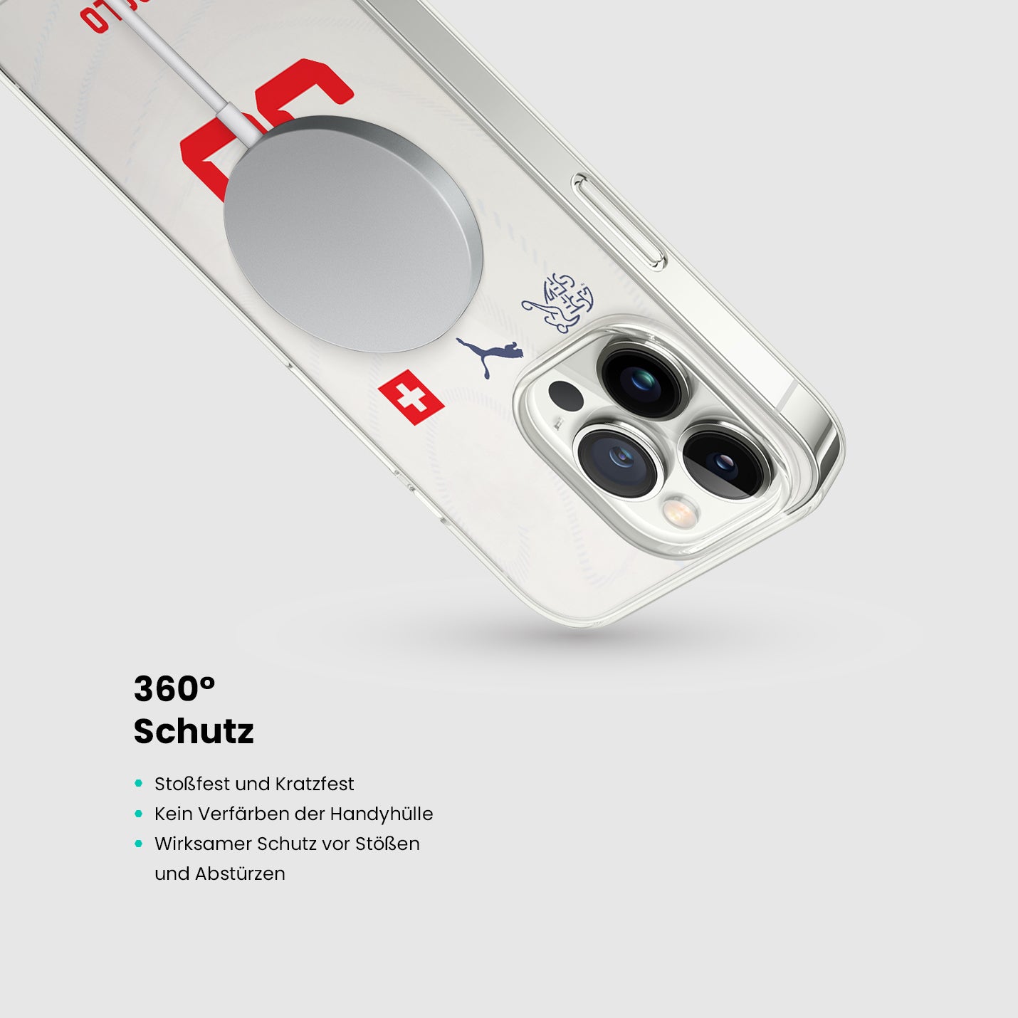 Schweiz Handyhülle EM 2024 - 1instaphone