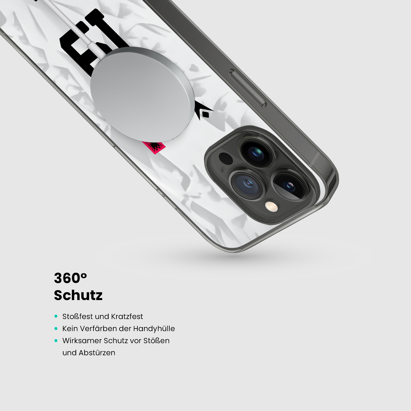 Albanien Handyhülle EM 2024 - 1instaphone
