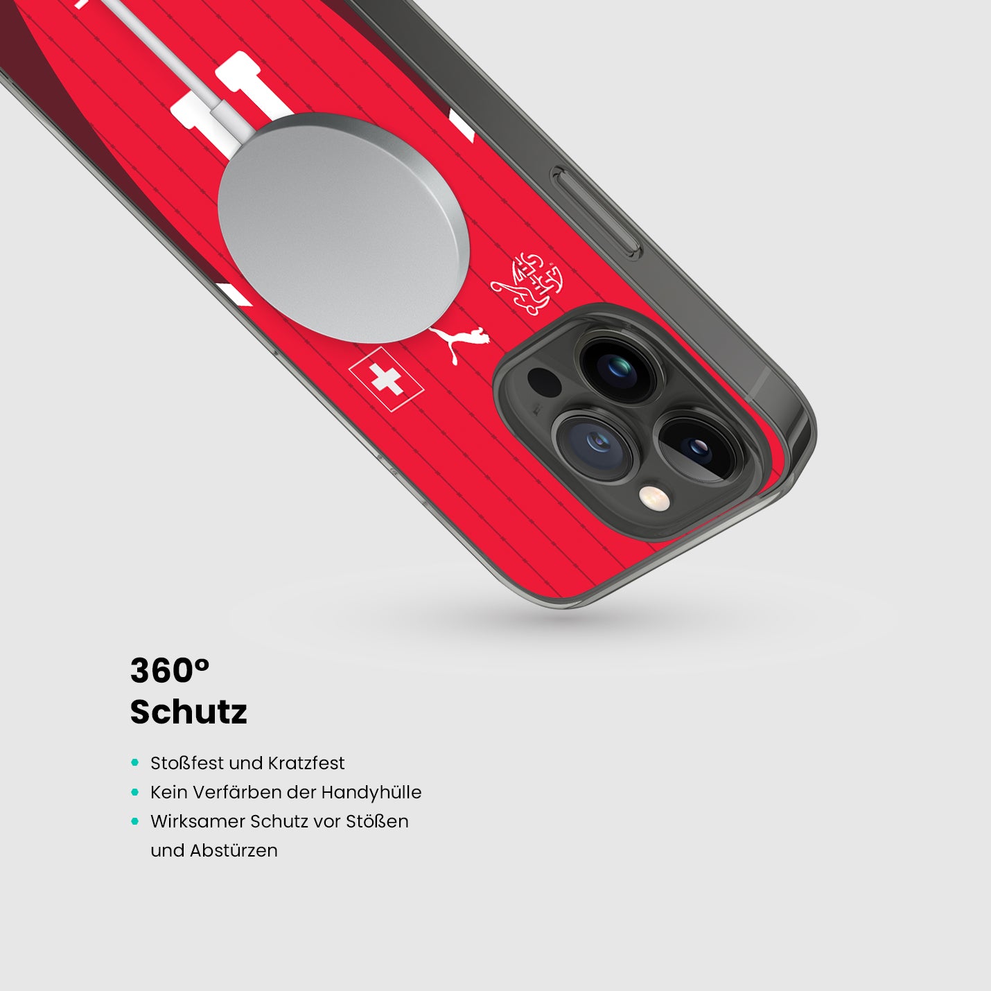 Schweiz Handyhülle EM 2024 - 1instaphone