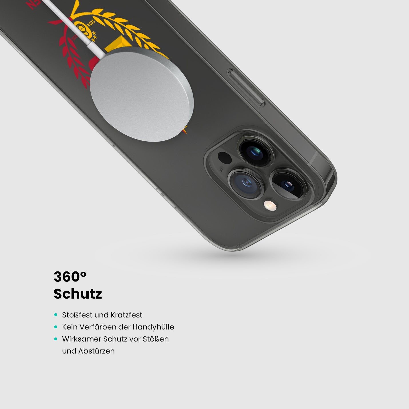 Personalisierte Galatasaray Handyhülle - Şampiyon 2025 Trikotnummer Şampiyon - 1instaphone