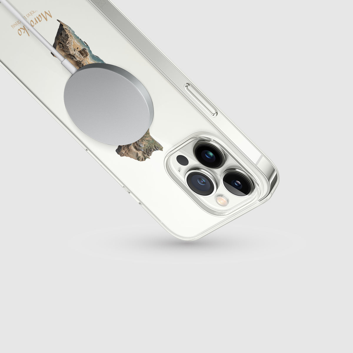 Marokko Karte – Islamisches Kunst Design - 1instaphone