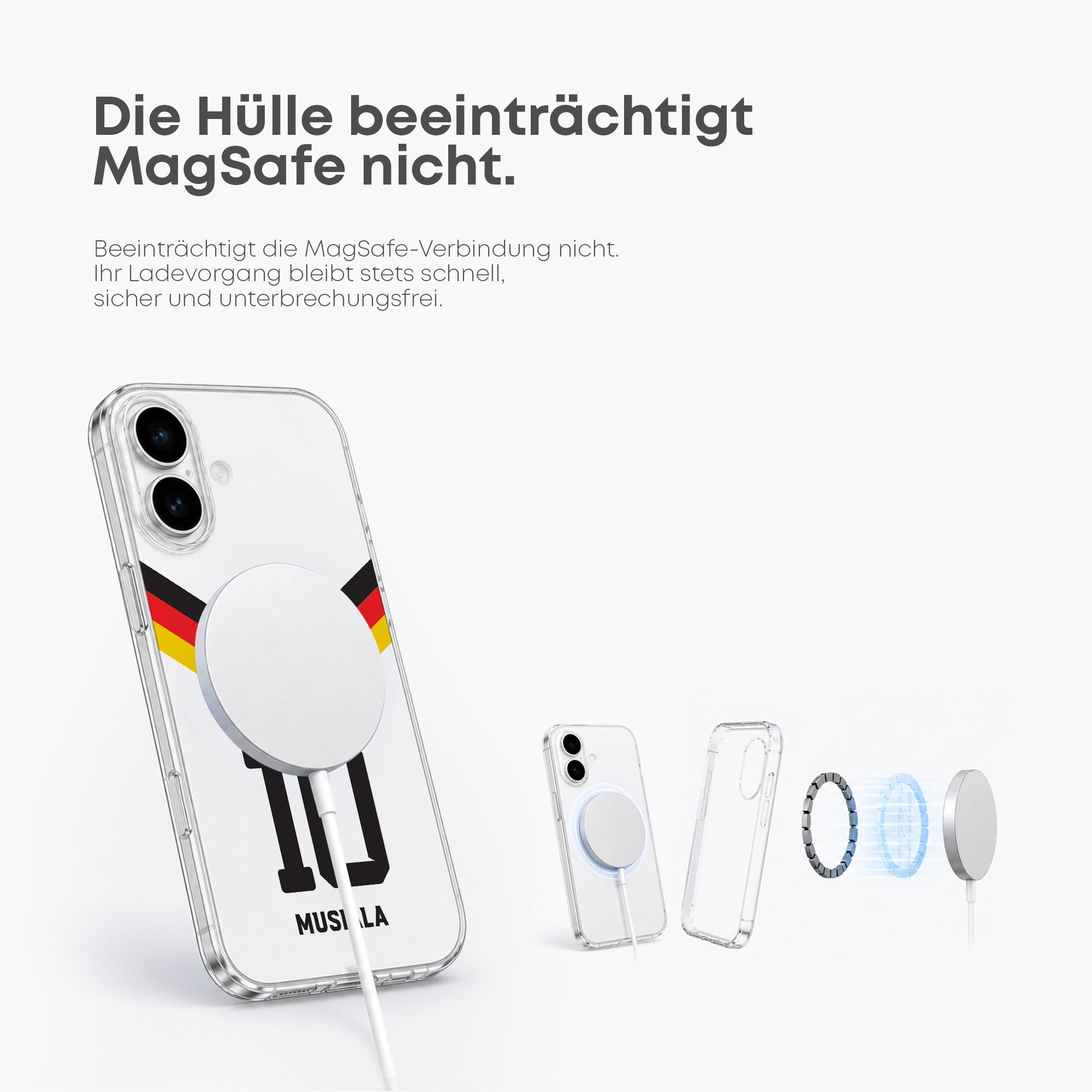 Germany WM 2026 Handyhülle – Name & Nummer - 1instaphone