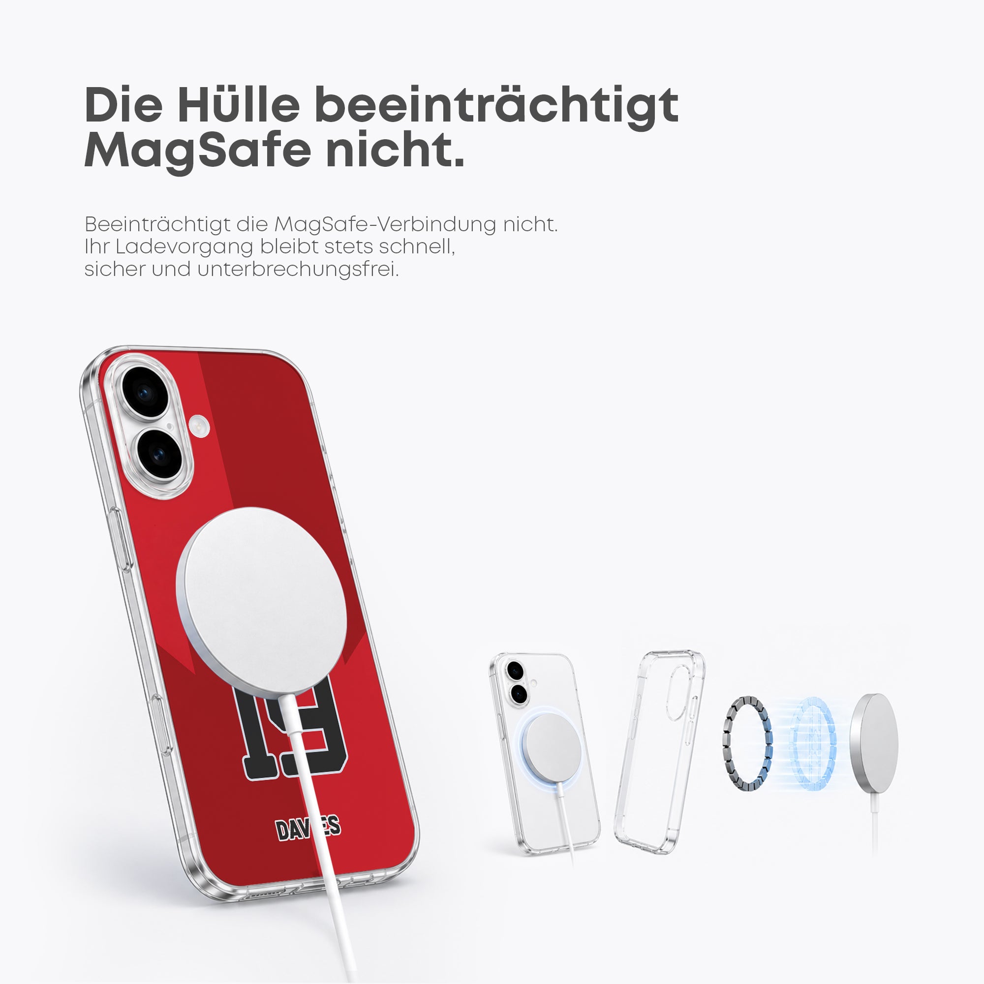 Canada WM 2026 Handyhülle – Name & Nummer - 1instaphone