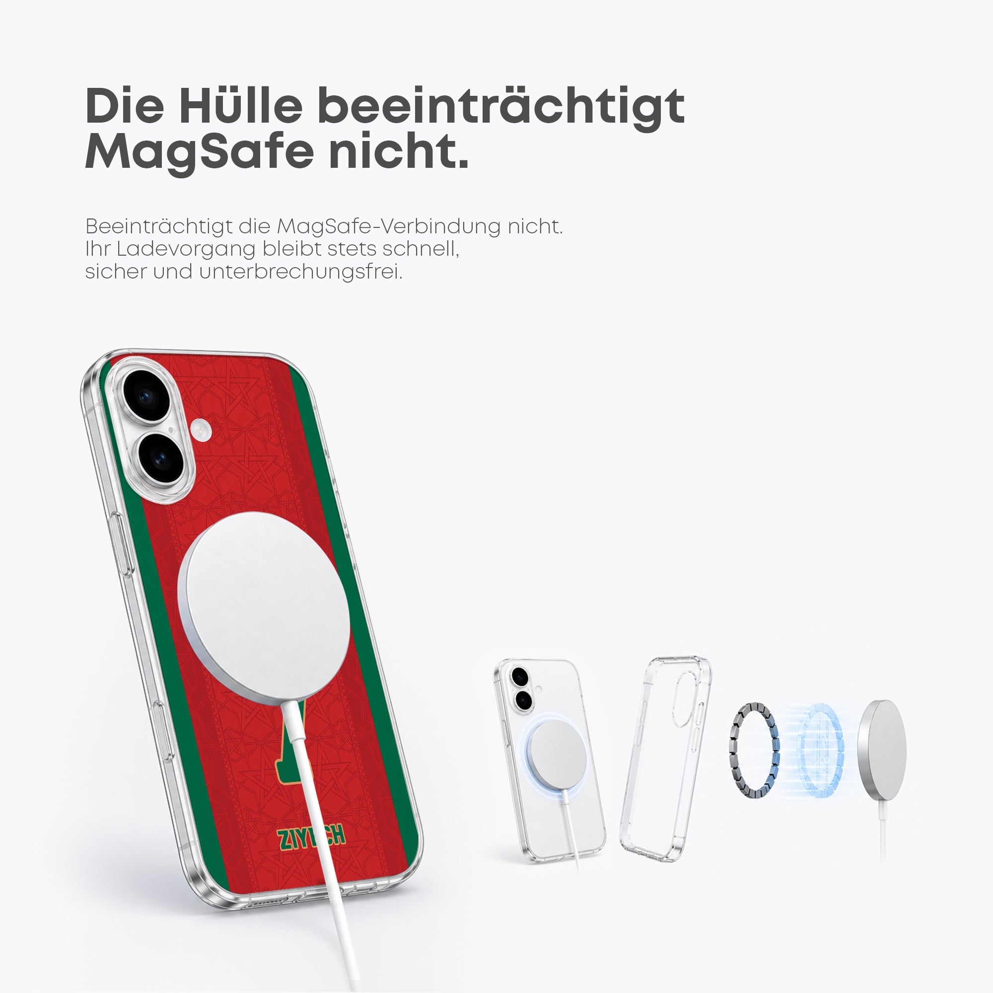 Morocco 2026 Handyhülle – Name & Nummer - 1instaphone