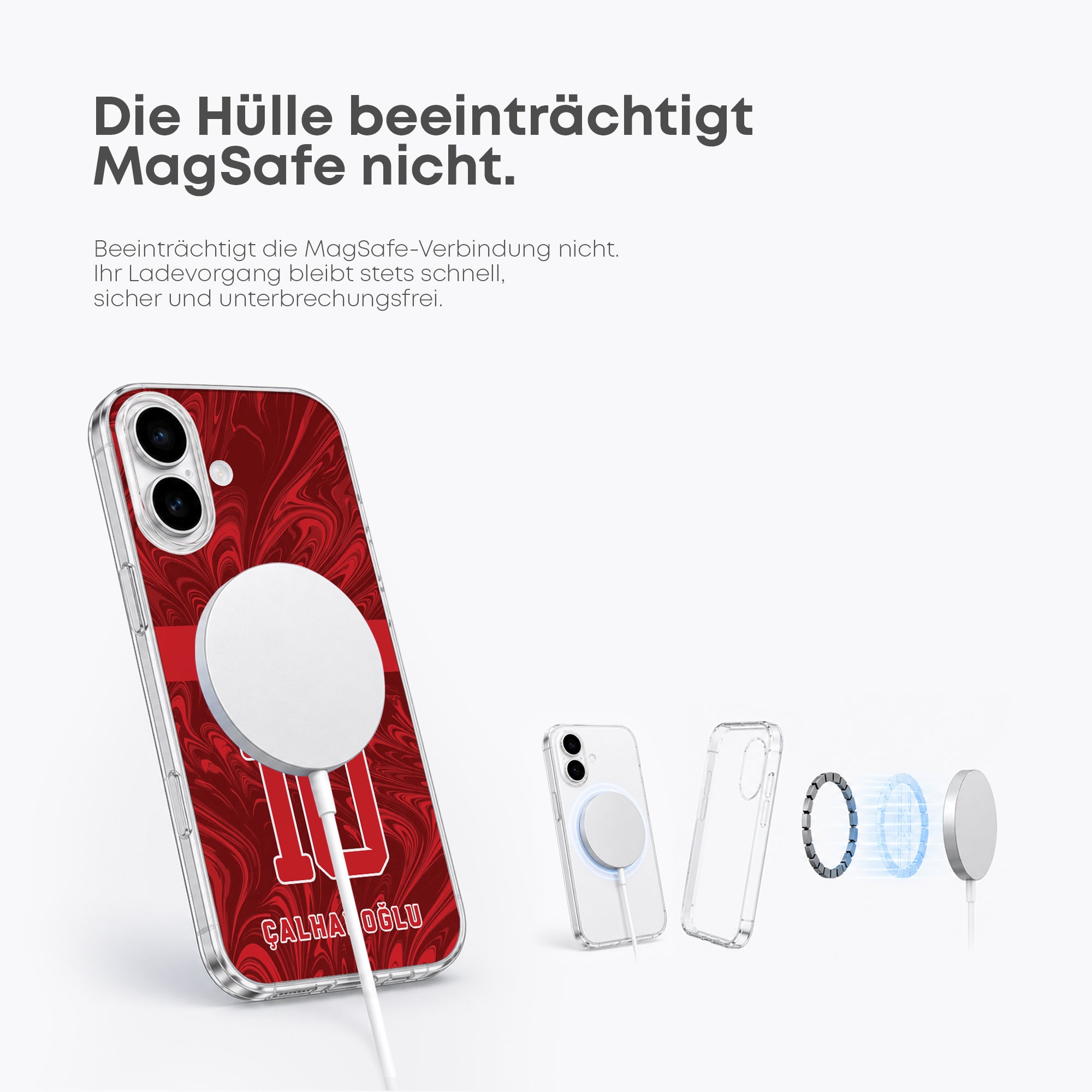 Turkey WM 2026 Handyhülle – Name & Nummer - 1instaphone