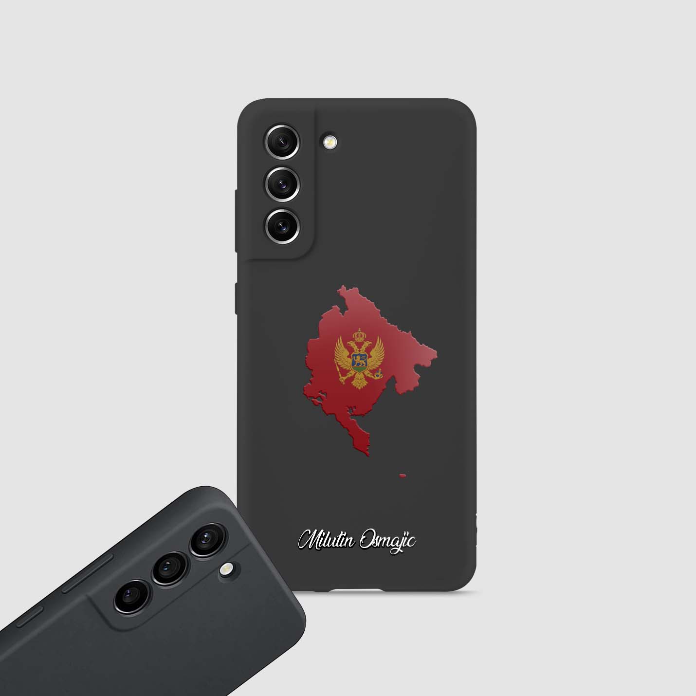 Handyhüllen mit Flagge - Montenegro - 1instaphone