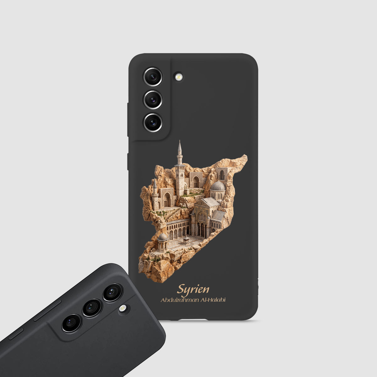 Syrien Karte – Islamisches Kunst Design - 1instaphone
